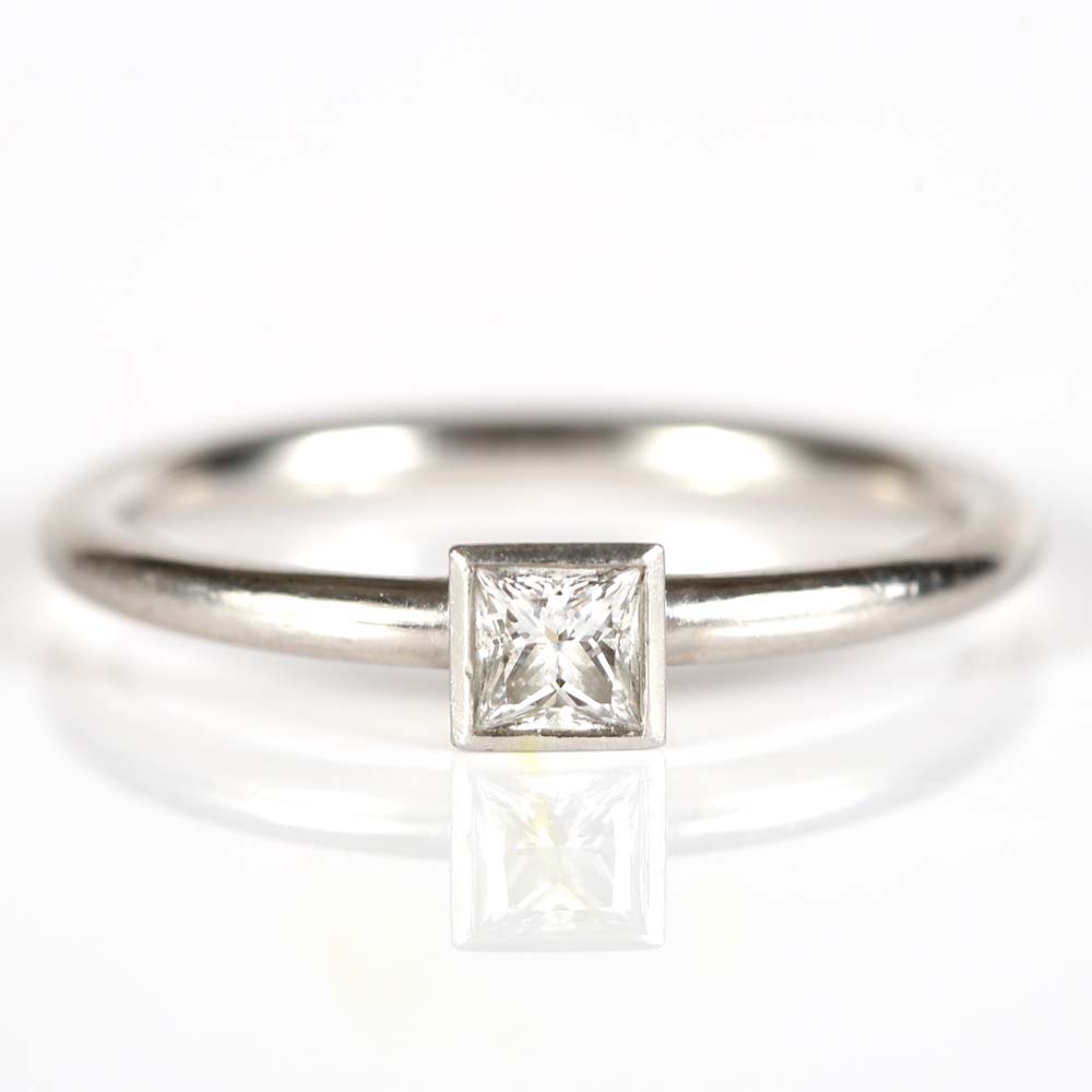 Tiffany & Co Platinum Diamond Ring