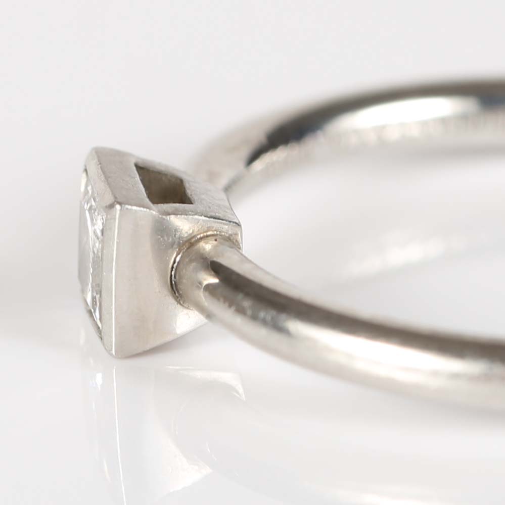 Tiffany & Co Platinum Diamond Ring