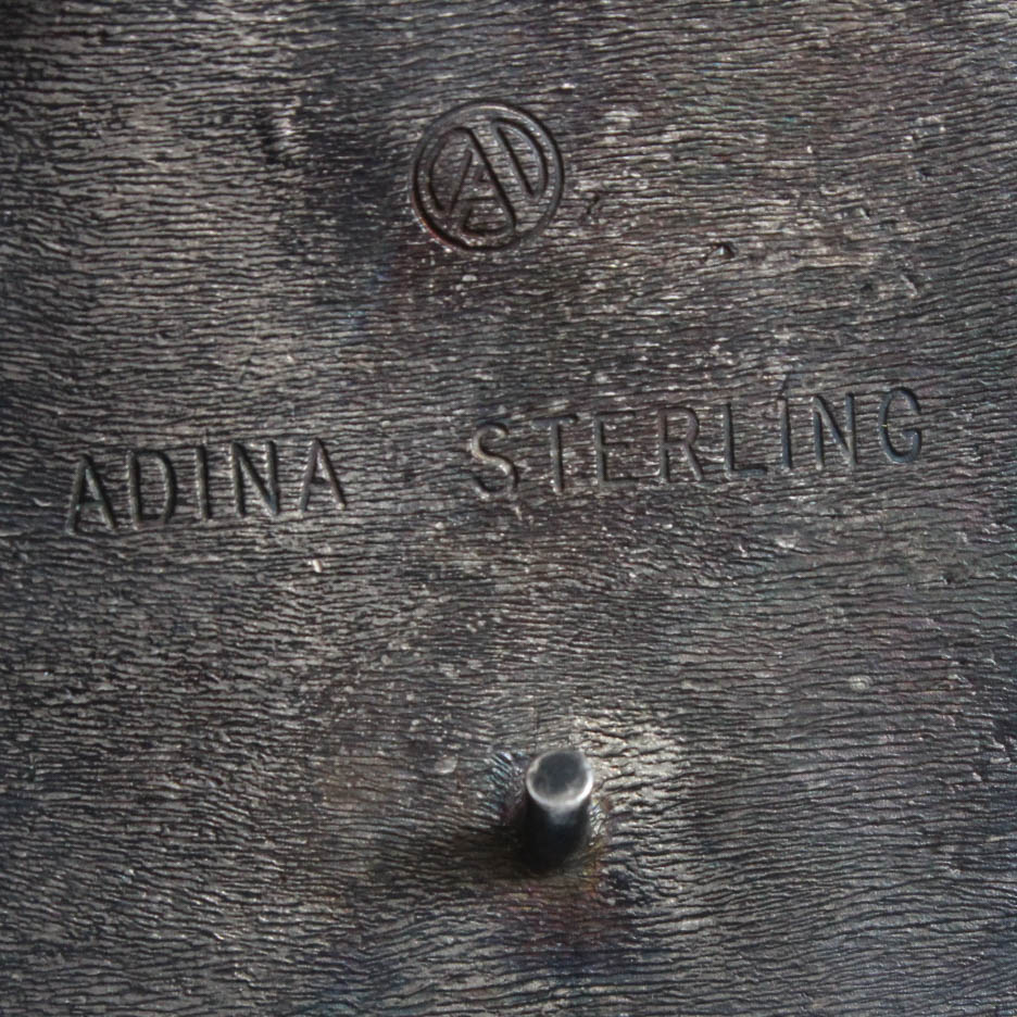 Adina Sterling Silver Colt 357 Magnum Belt Buckle