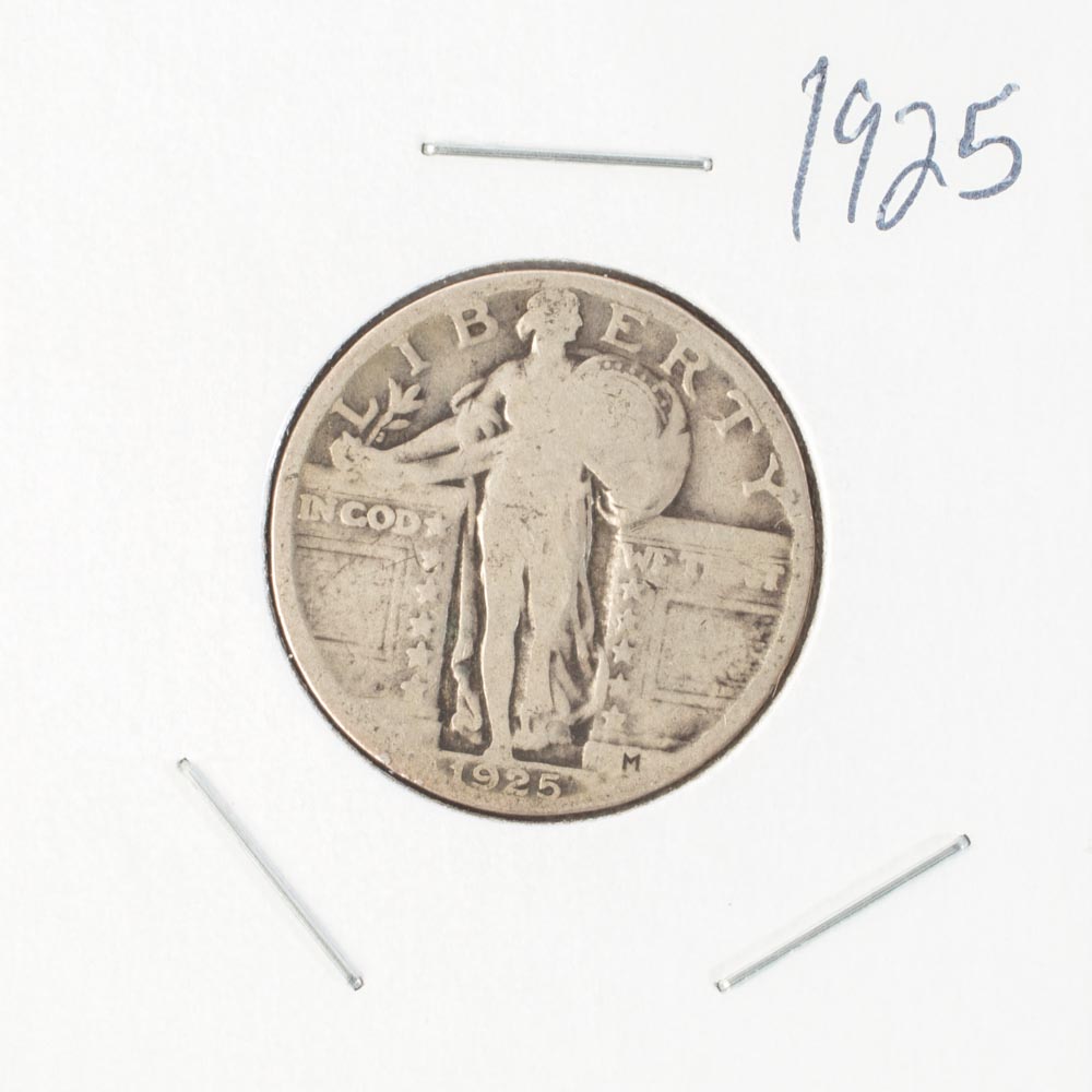 Standing Liberty Quarter Dollars
