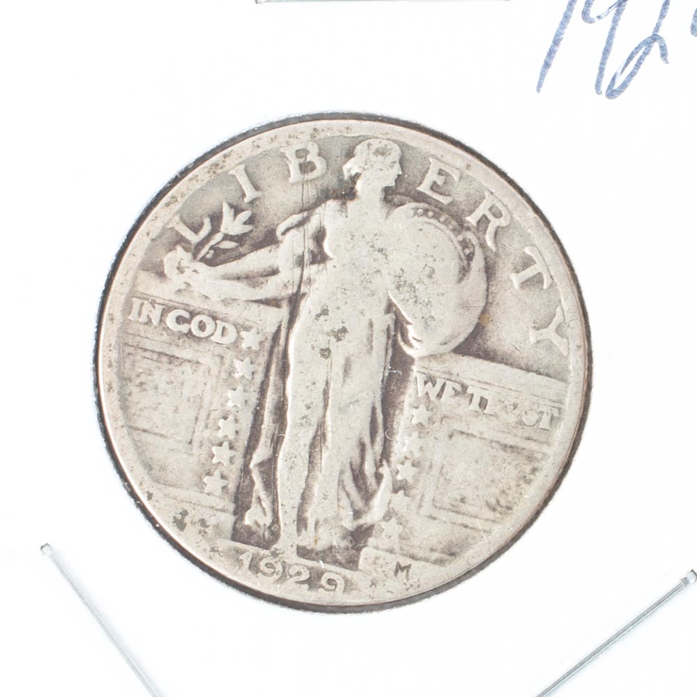 Standing Liberty Quarter Dollars