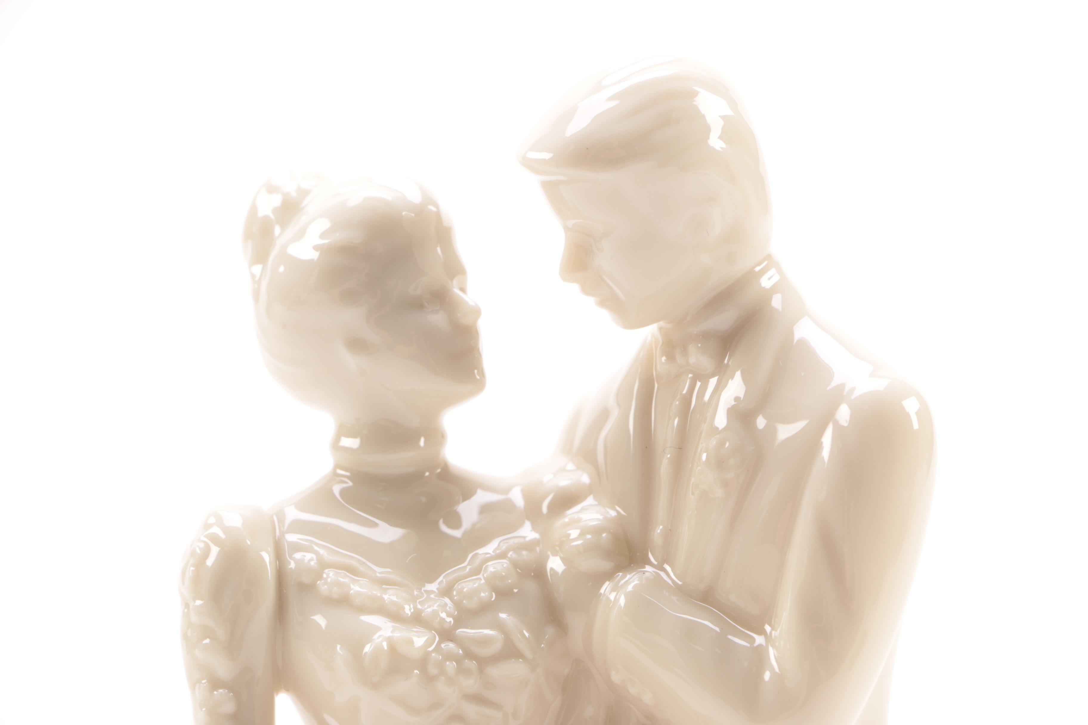 Lenox Wedding Promises Collection "Bride and Groom" Bone China Figurine