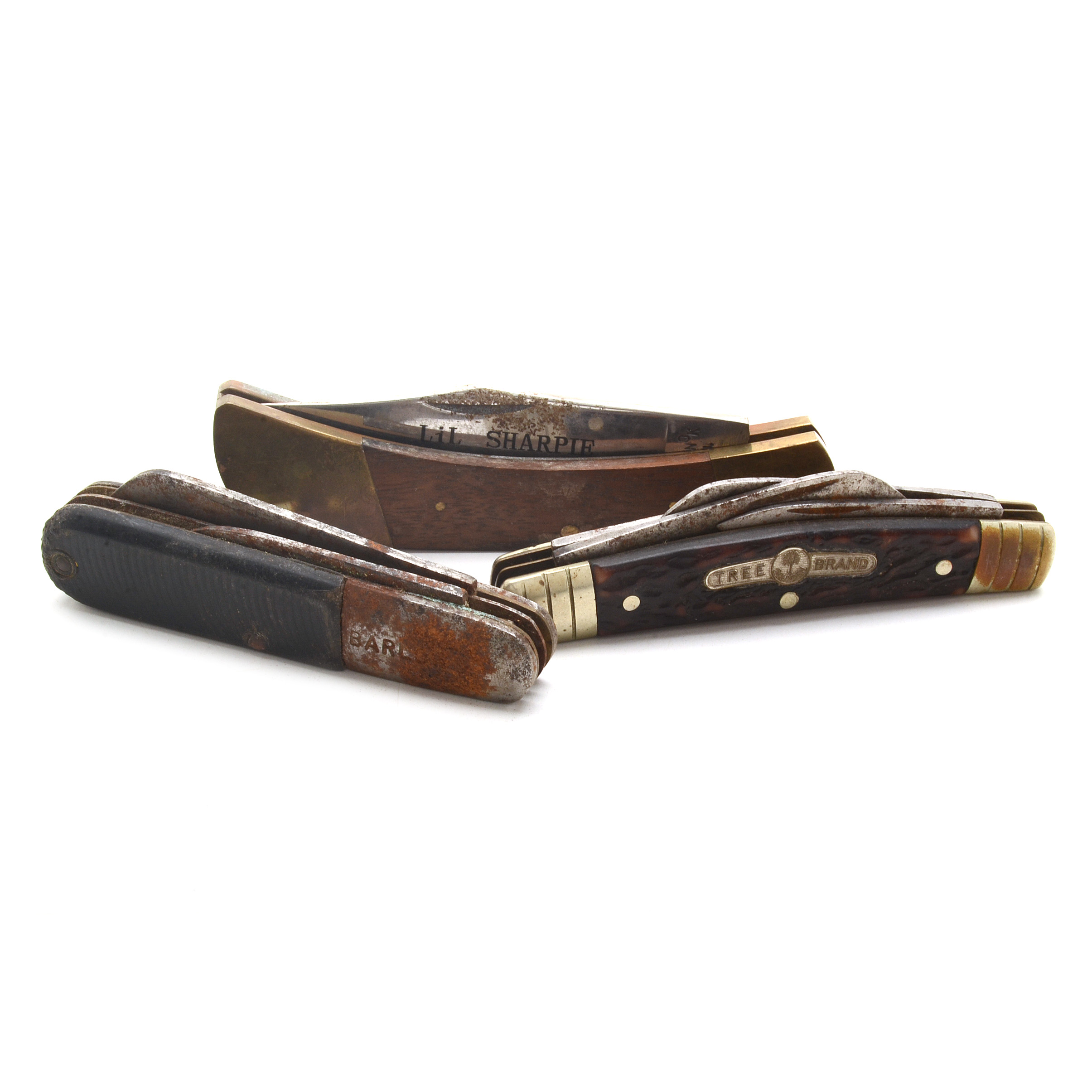 Collection of Vintage Folding Pocket Knives