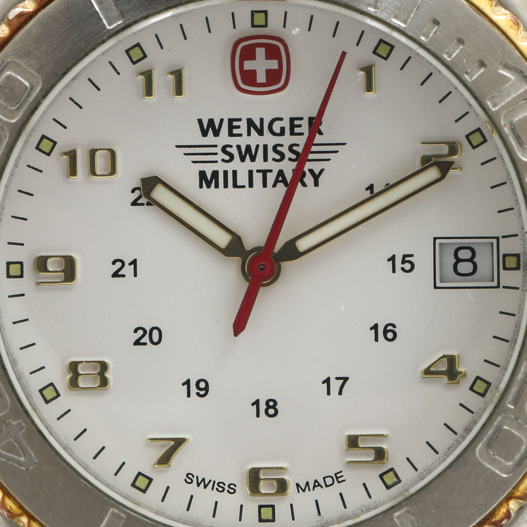 Swiss Army Two Tone Analog Watch