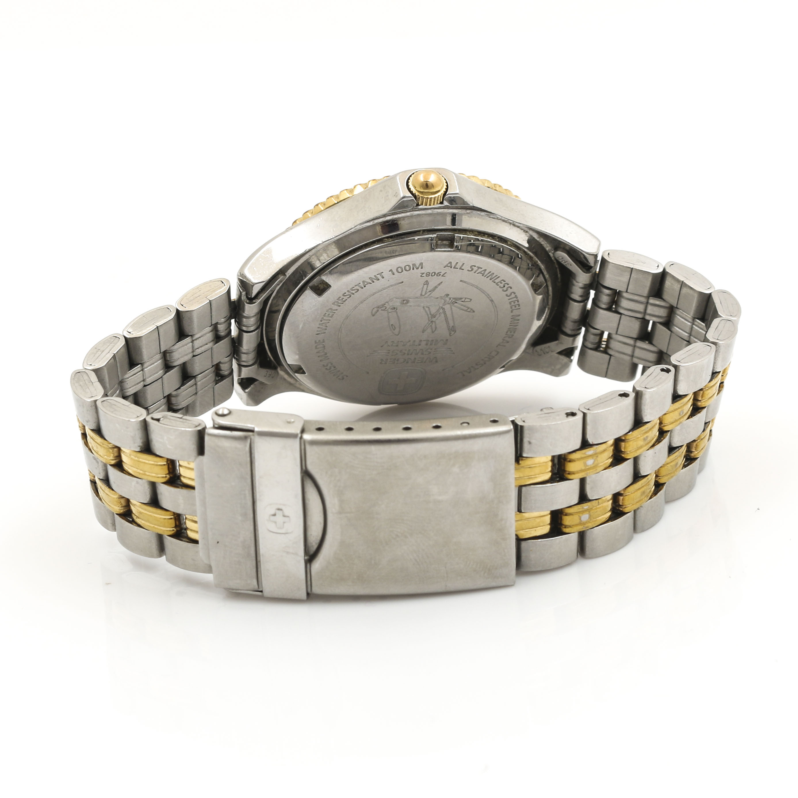 Swiss Army Two Tone Analog Watch