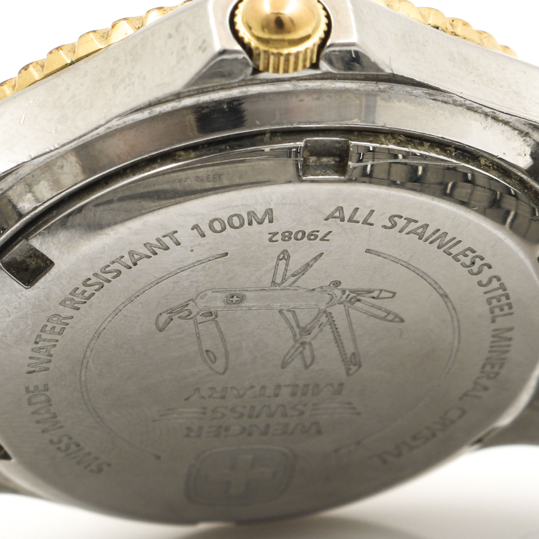 Swiss Army Two Tone Analog Watch