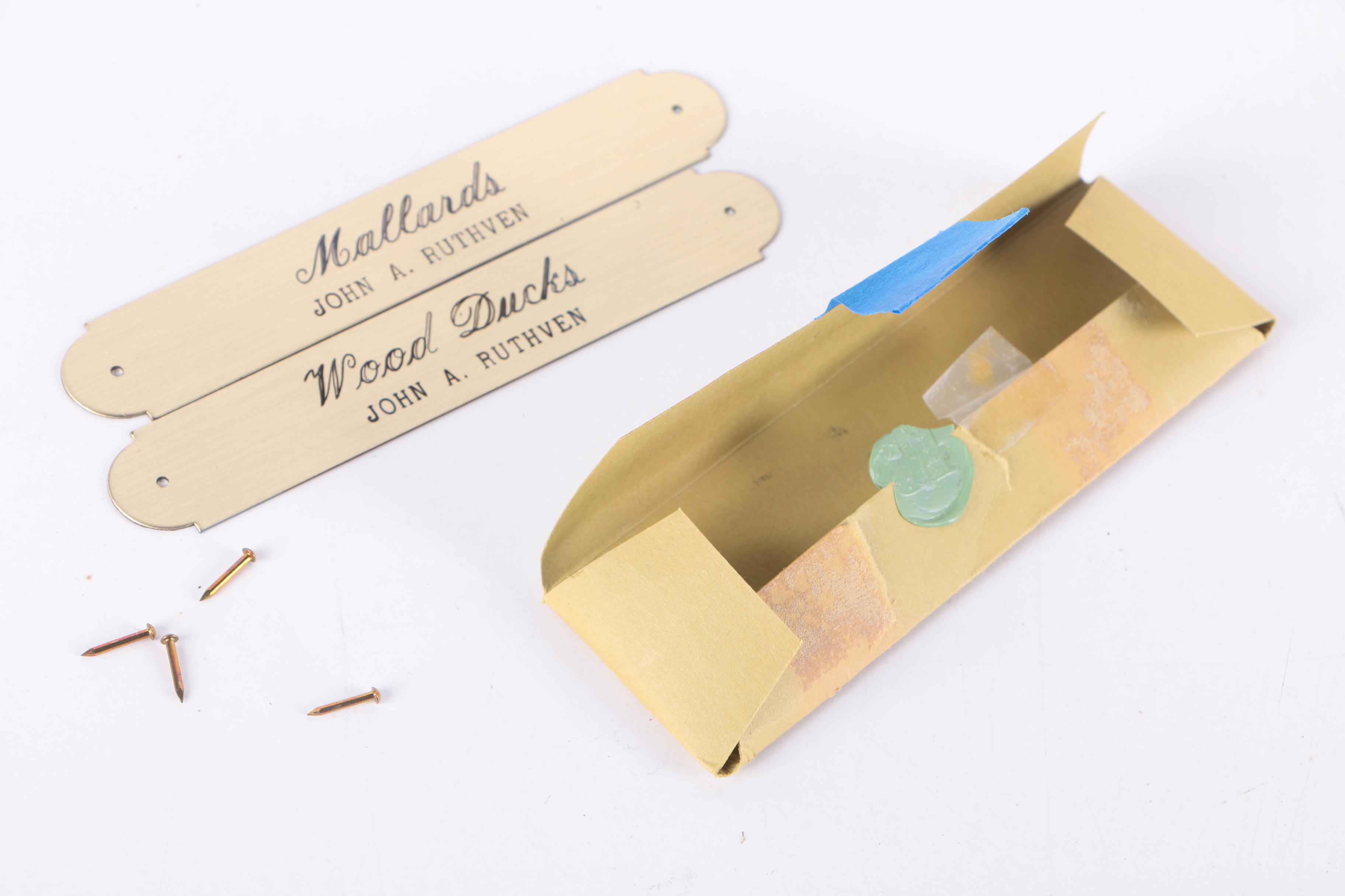 John Ruthven Limited Edition 53/99 Offset Lithographs "Mallards" & "Wood Ducks"