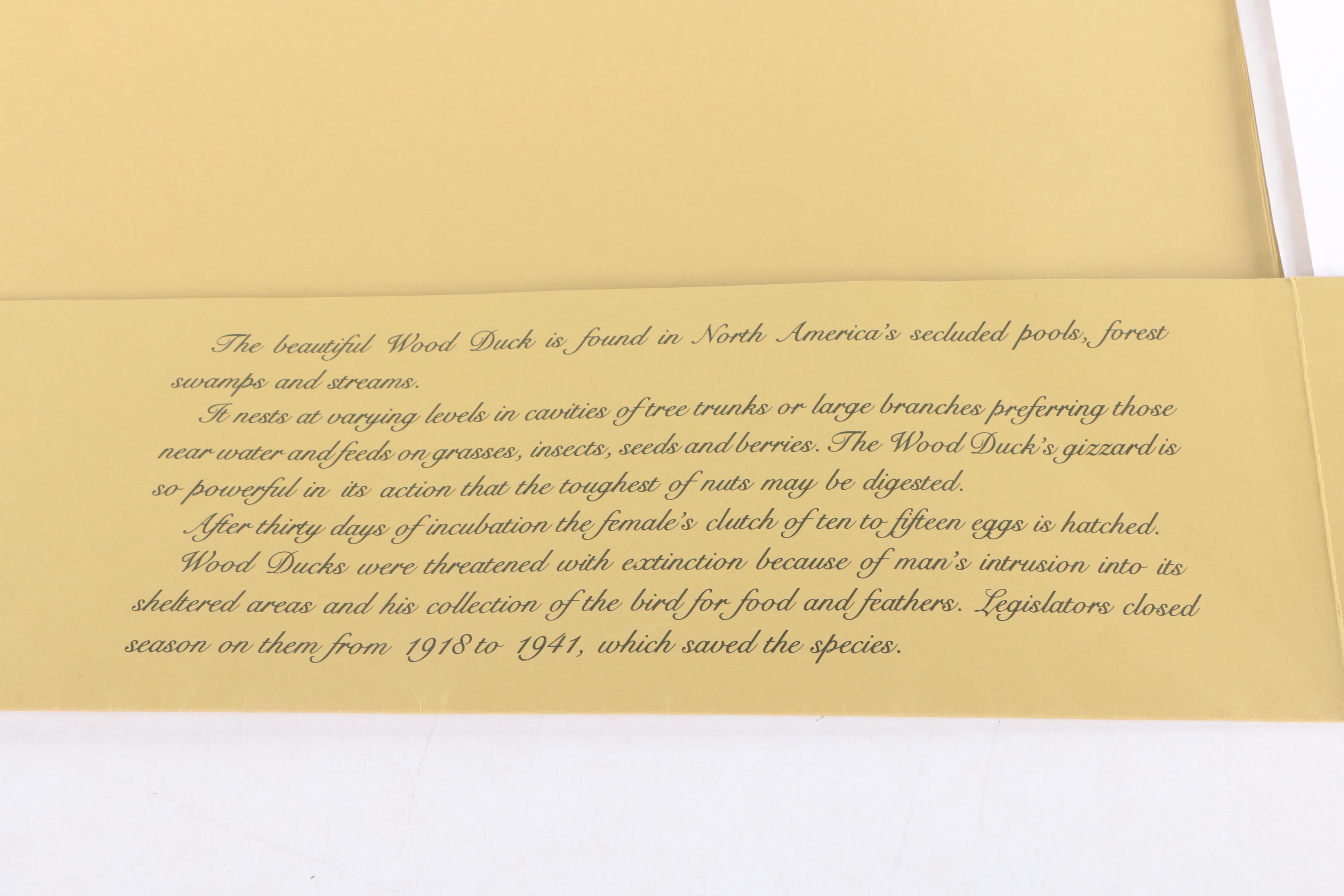 John Ruthven Limited Edition 53/99 Offset Lithographs "Mallards" & "Wood Ducks"