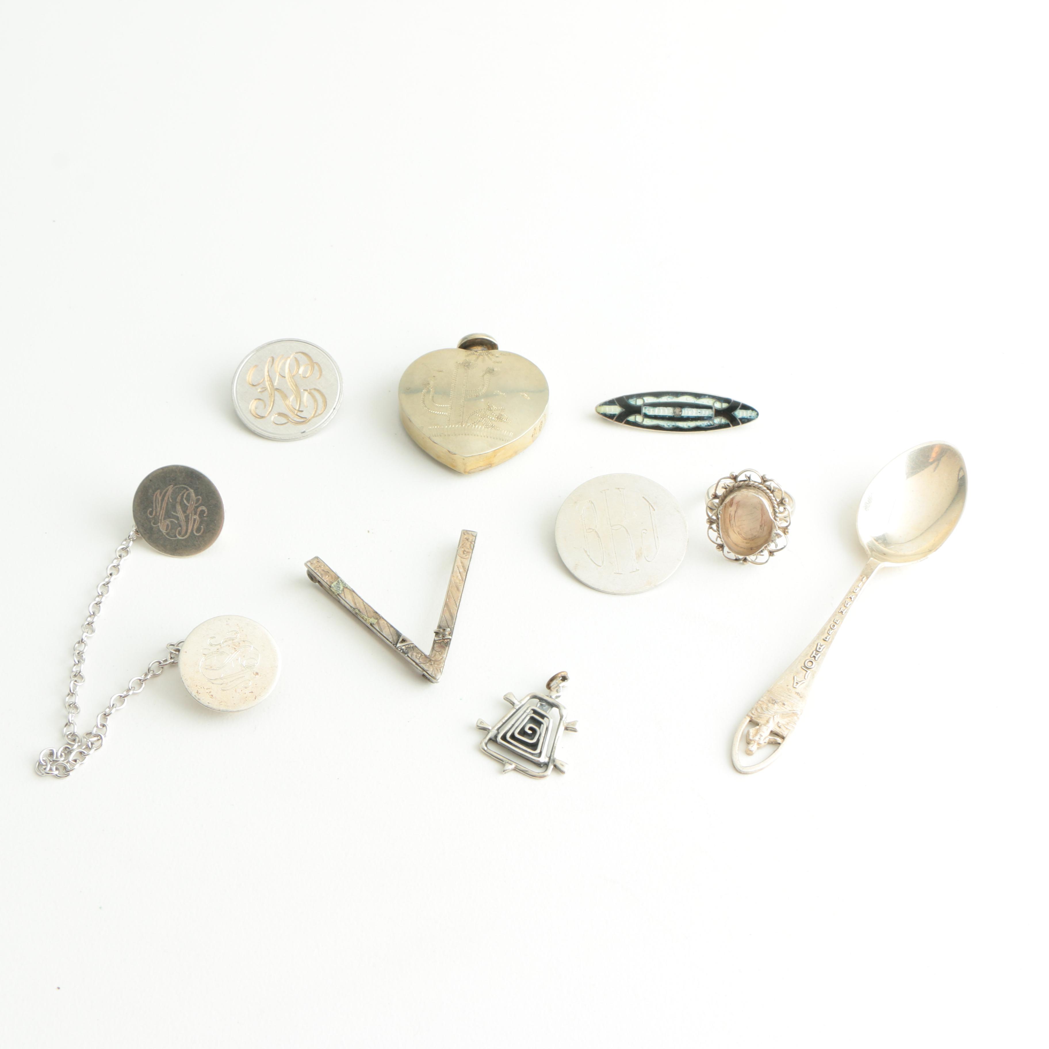Assortment of Sterling Silver Jewelry