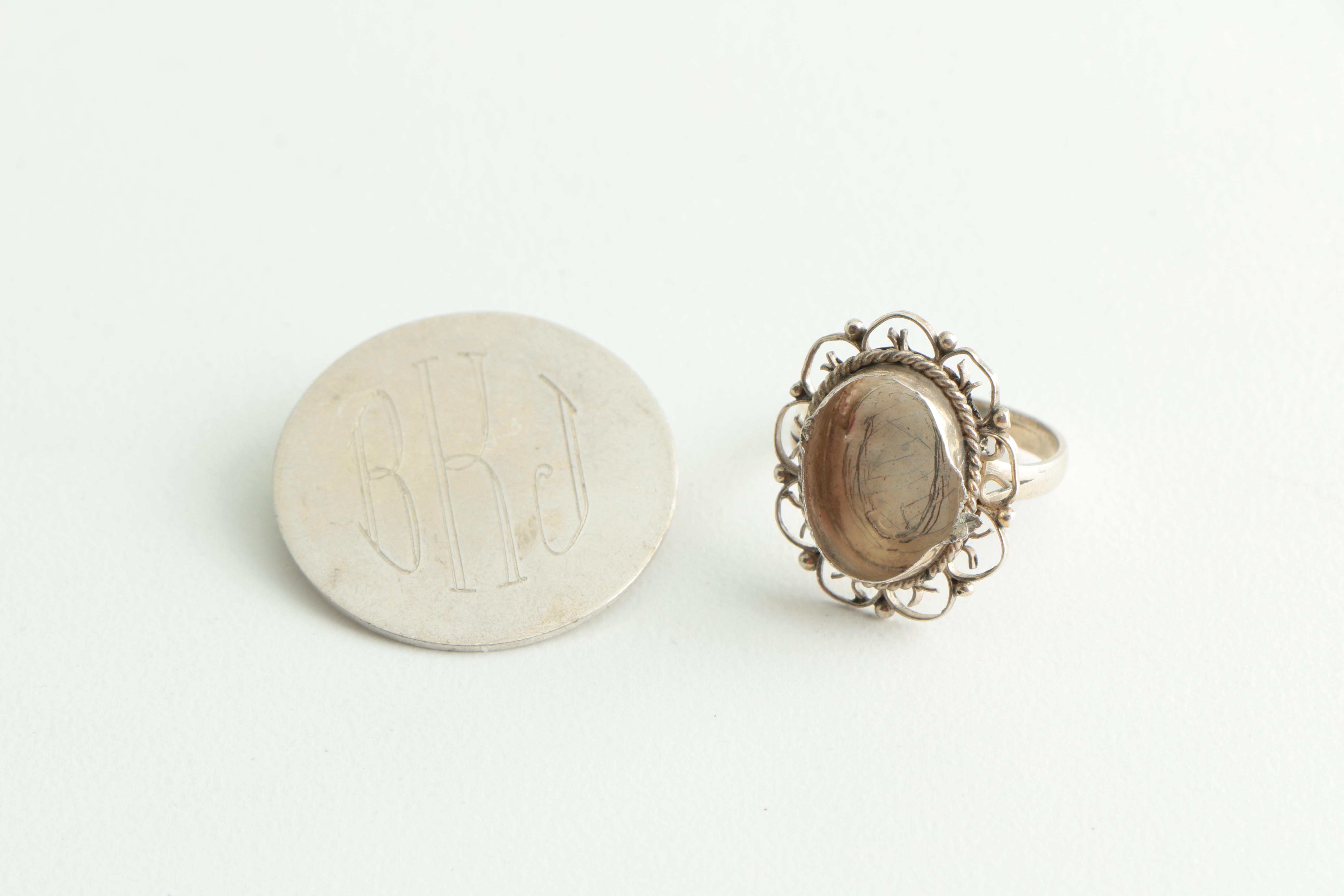 Assortment of Sterling Silver Jewelry