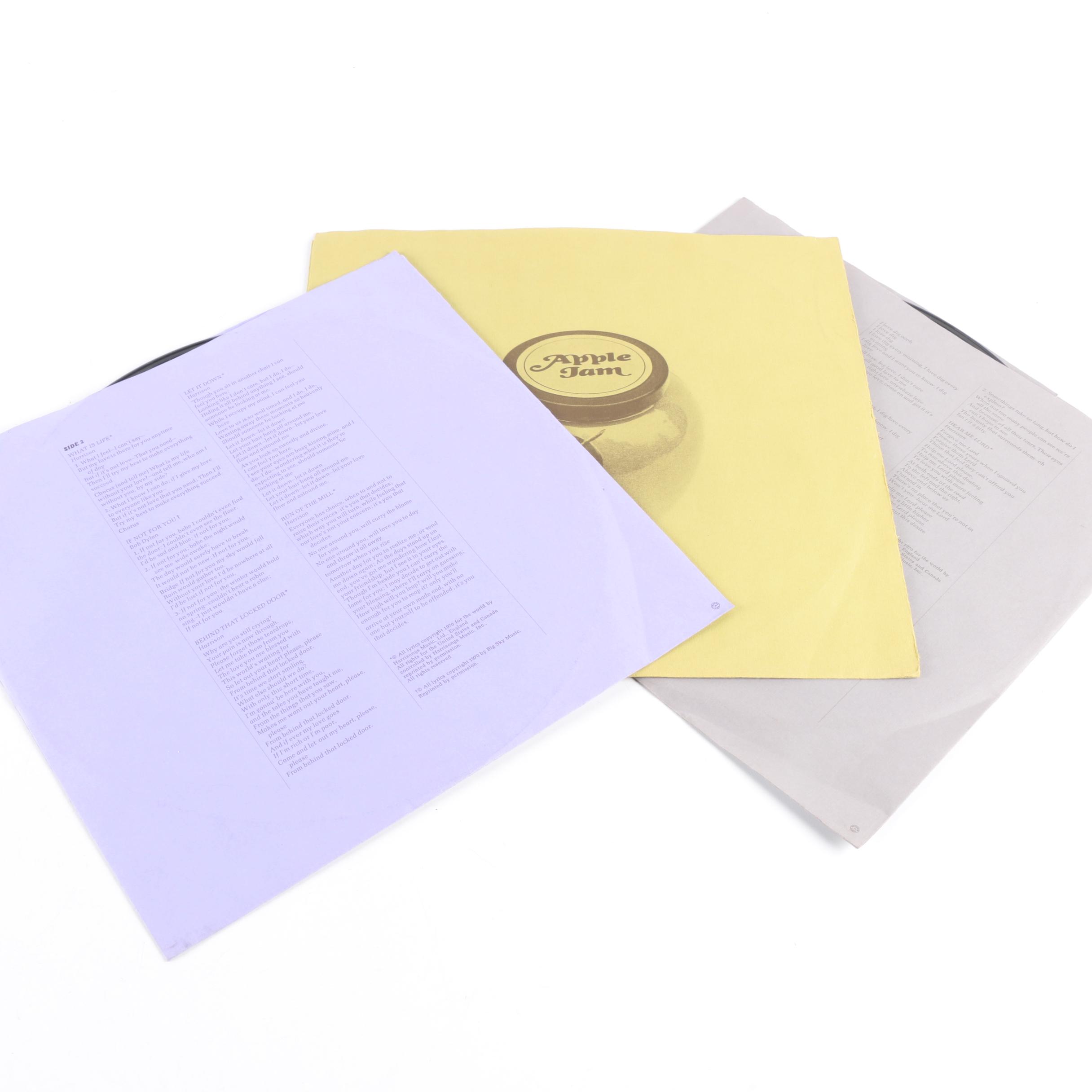 Beatles, Paul McCartney, and George Harrison LPs