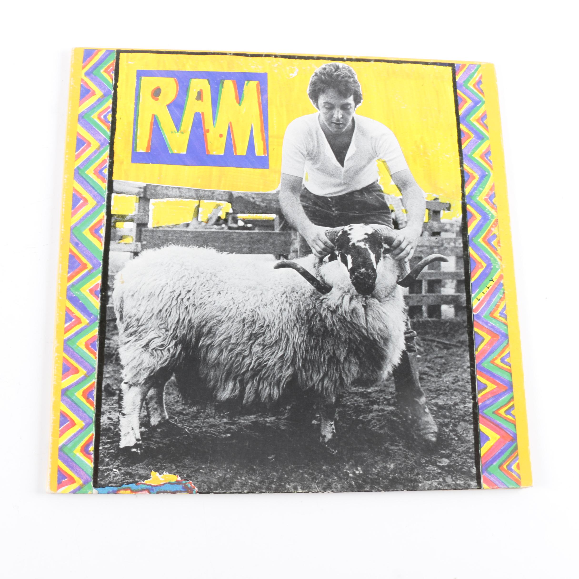 Beatles, Paul McCartney, and George Harrison LPs