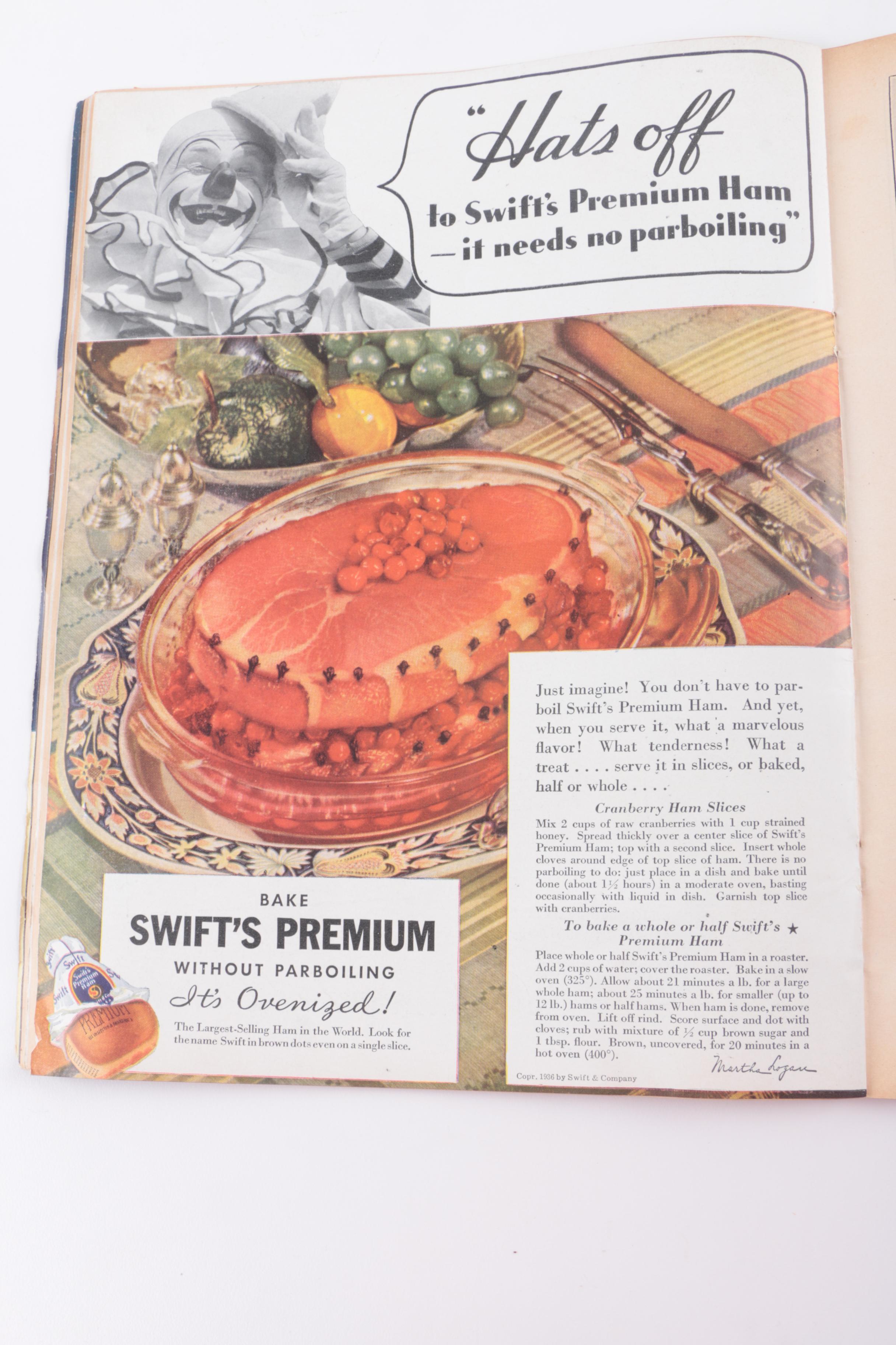 Vintage Basketball and Baseball, with Copy of "Circus" Magazine