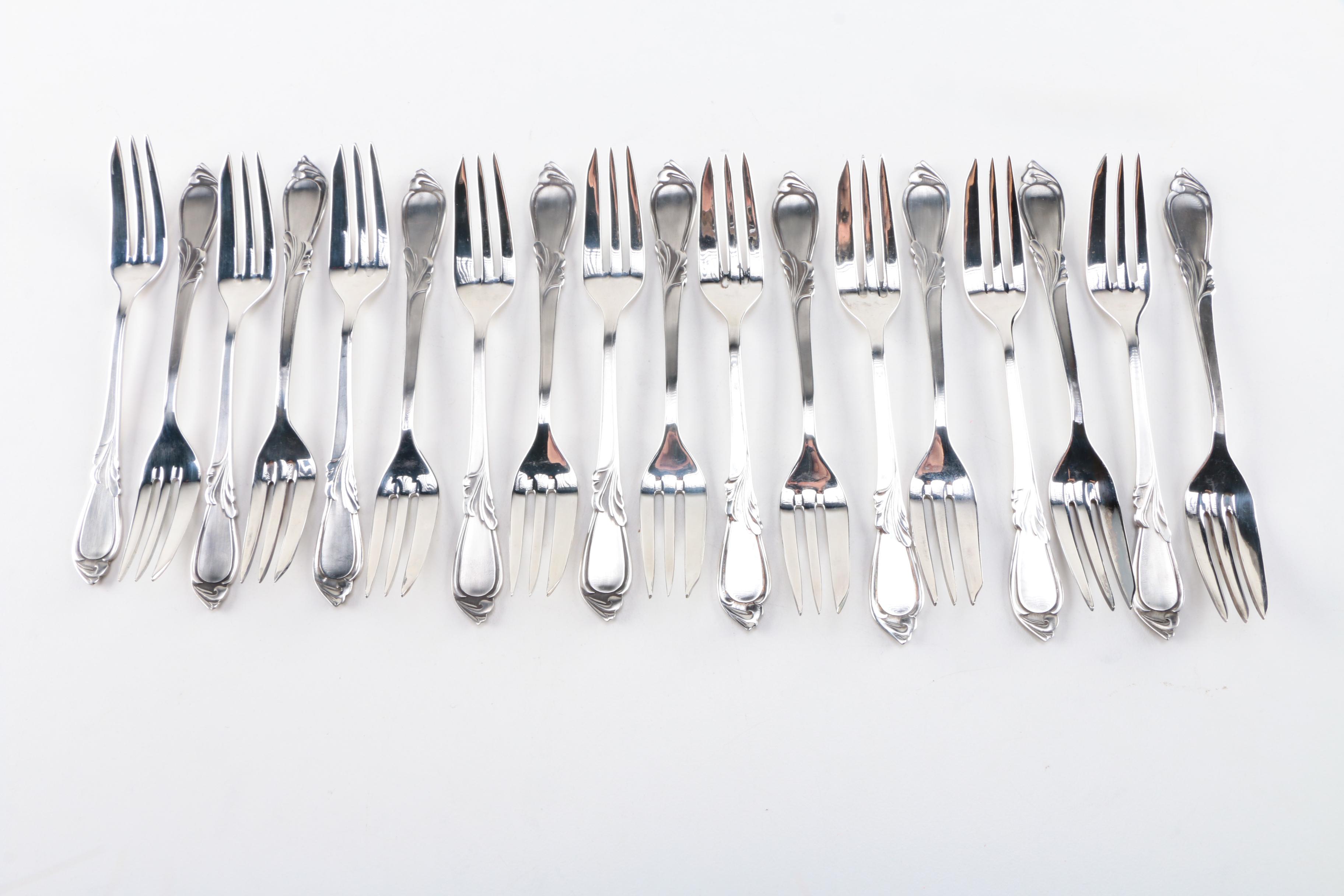 Hefra "Rhapsody" 800 Silver Flatware Set
