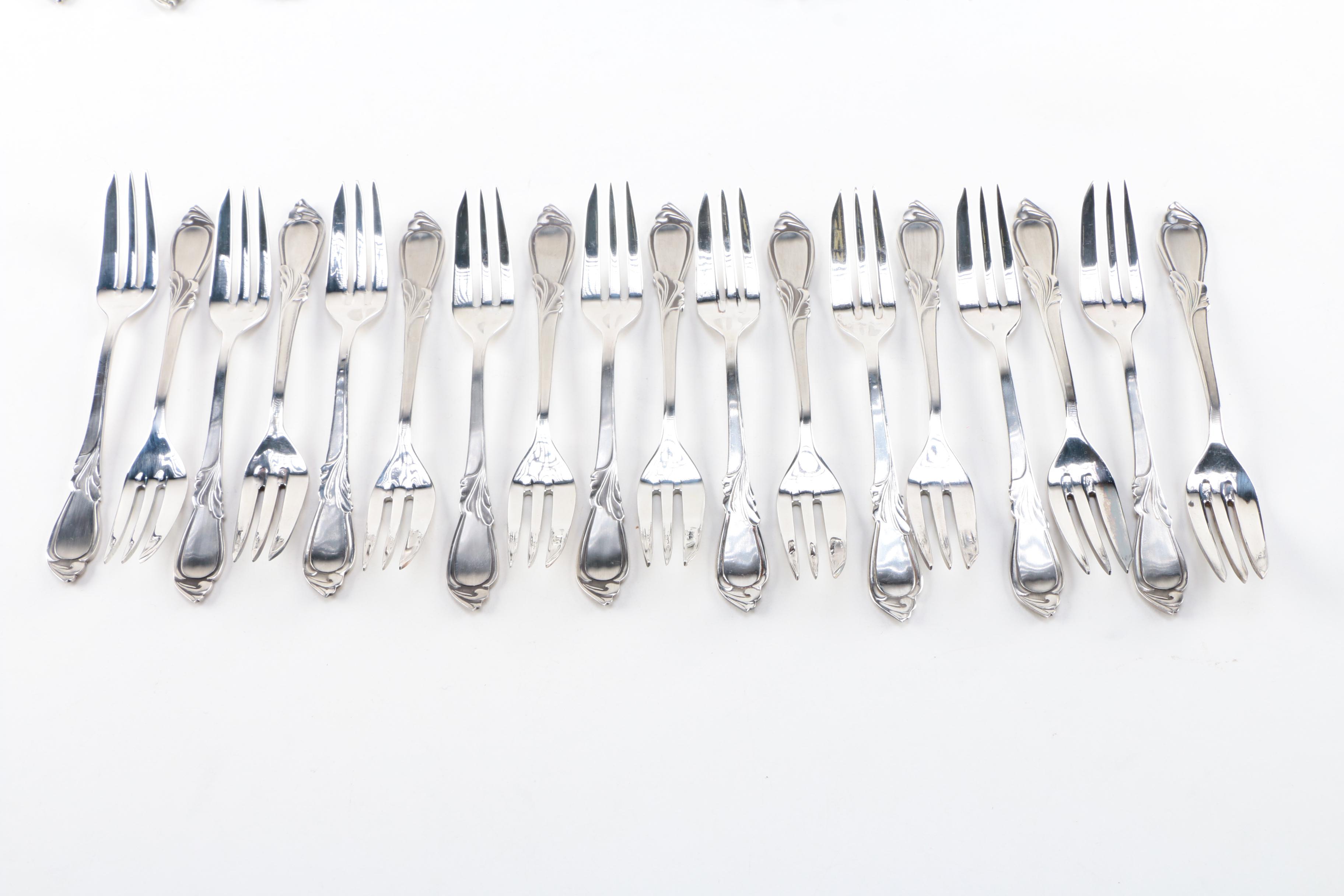 Hefra "Rhapsody" 800 Silver Flatware Set