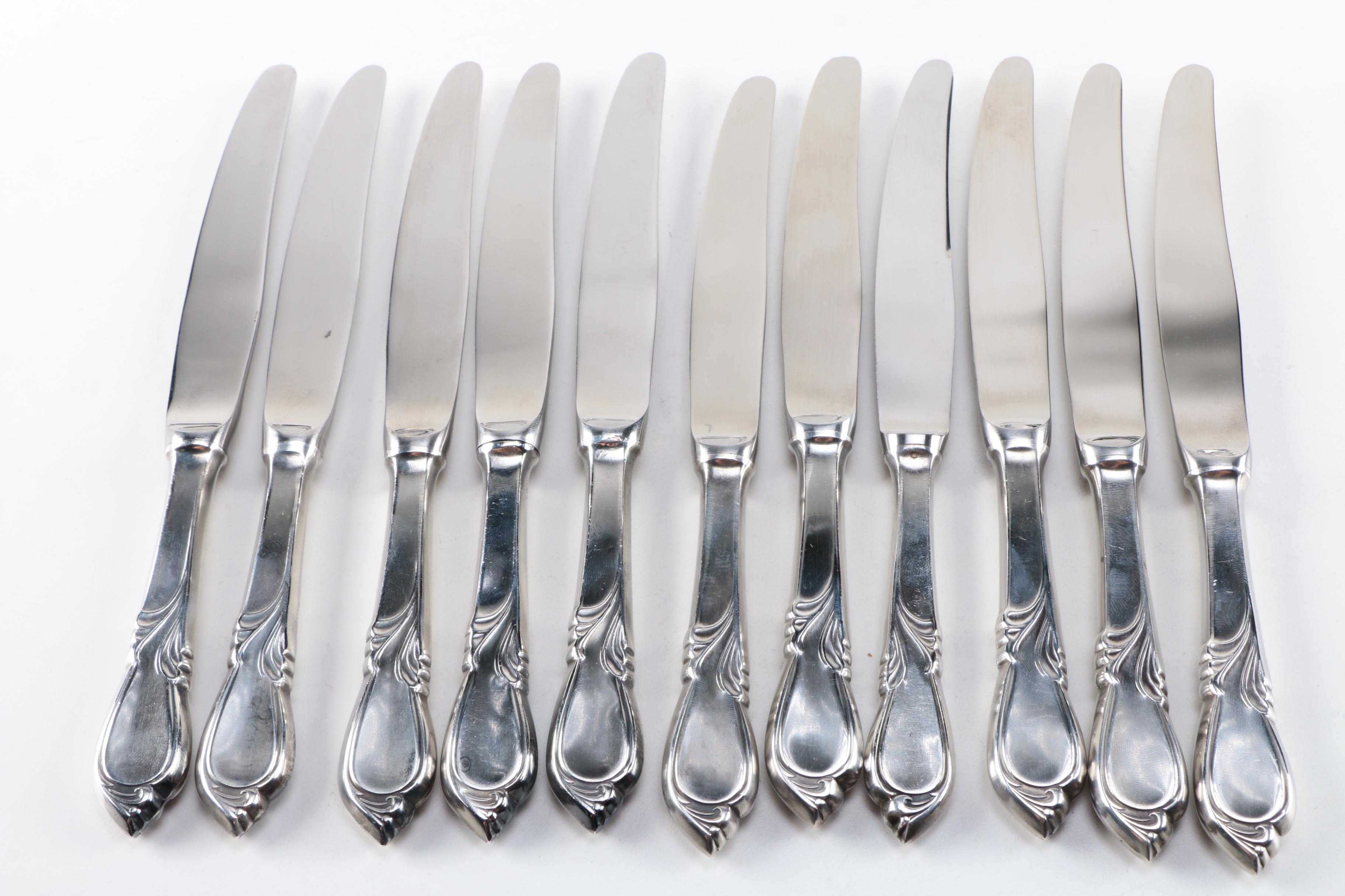 Hefra "Rhapsody" 800 Silver Flatware Set