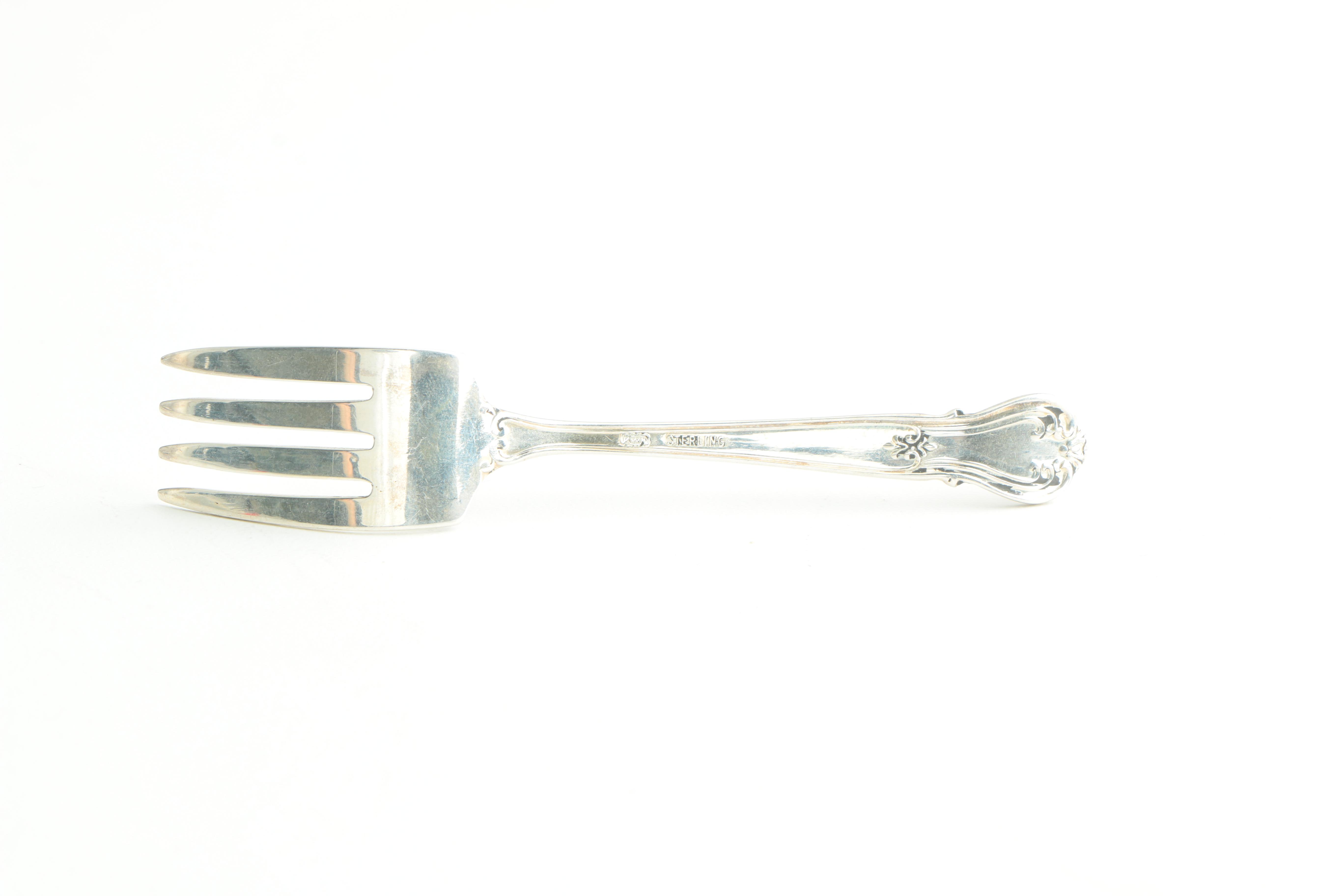 Weidlich "Ancestry" Sterling Silver Fork and Spoon