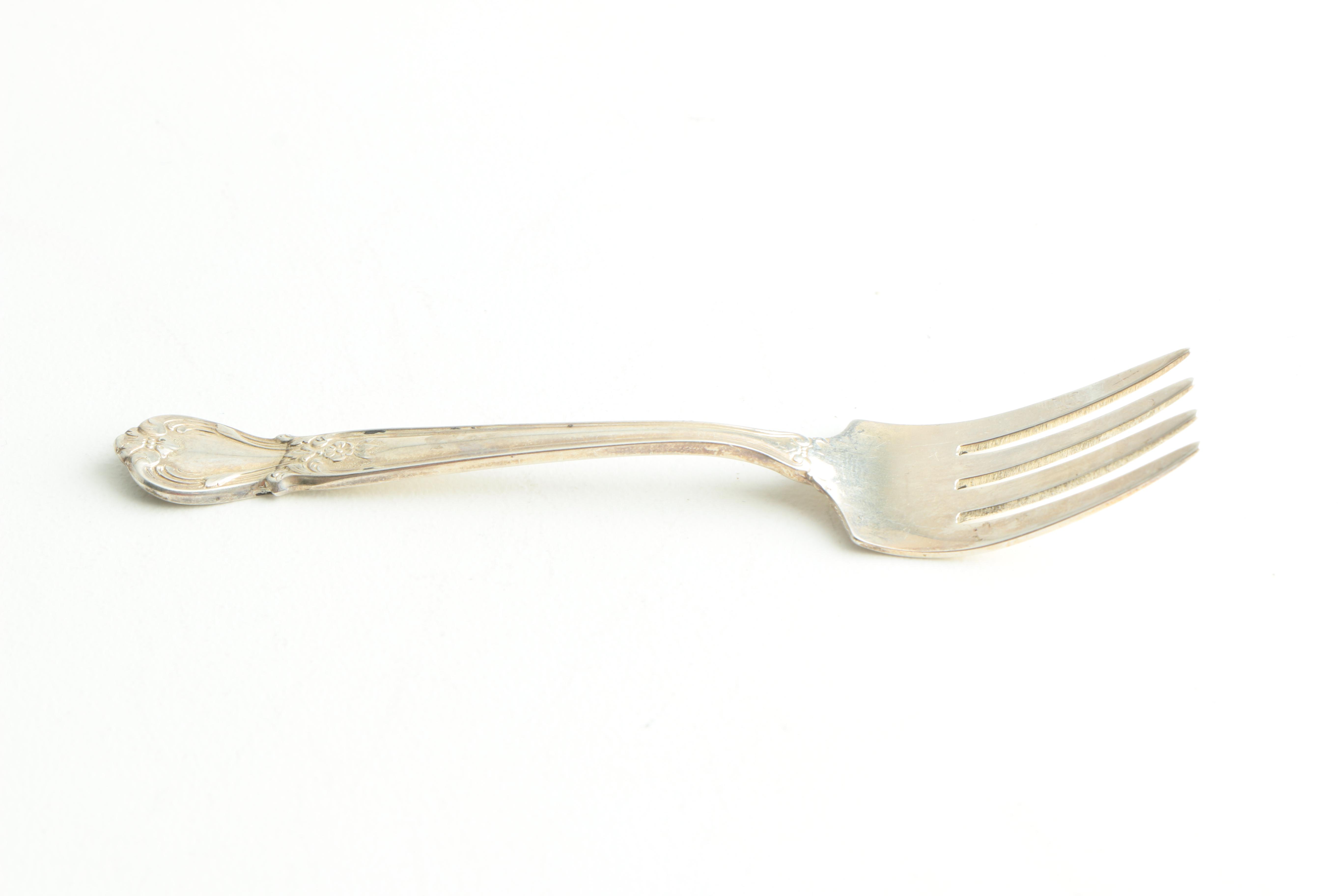 Weidlich "Ancestry" Sterling Silver Fork and Spoon