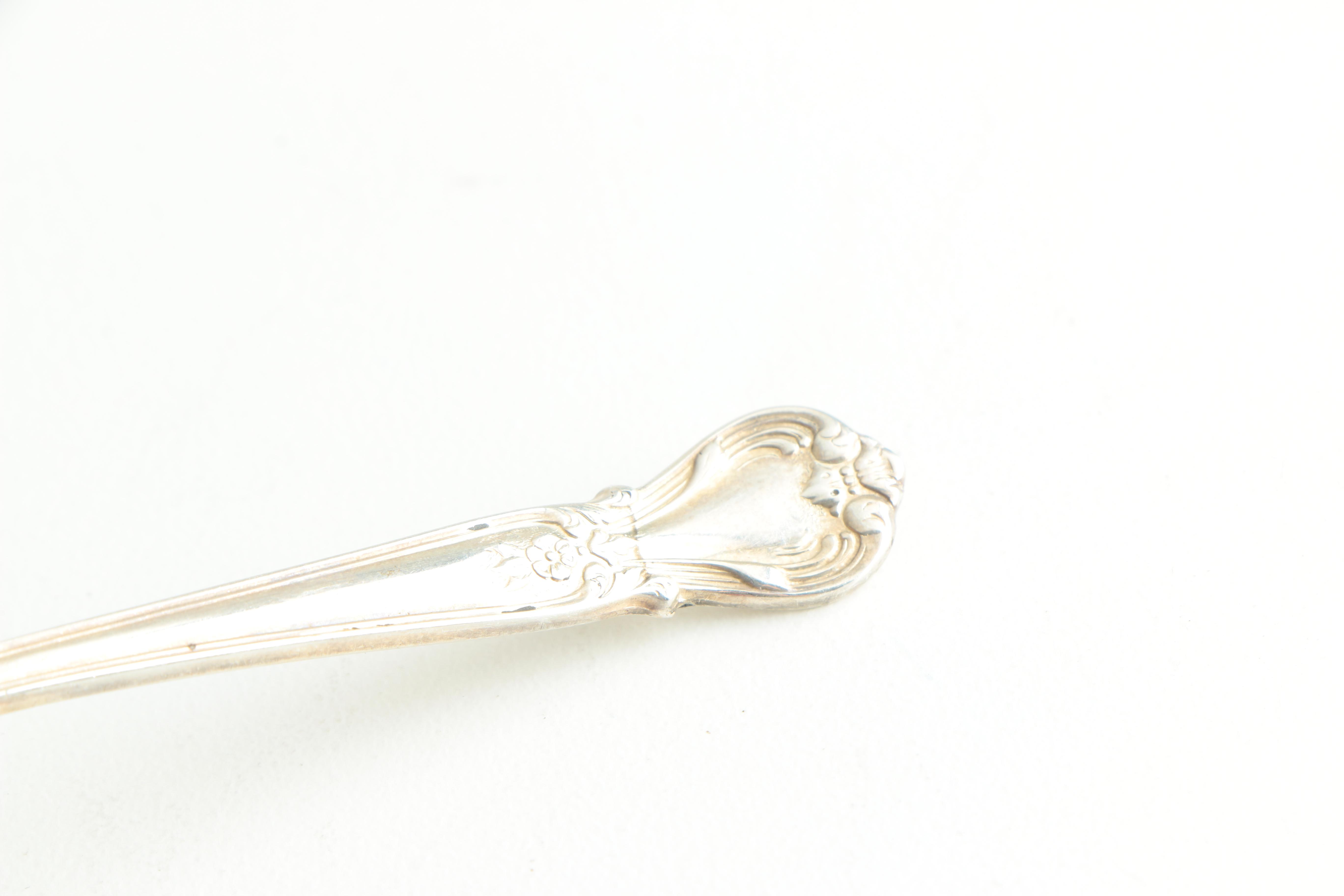 Weidlich "Ancestry" Sterling Silver Fork and Spoon