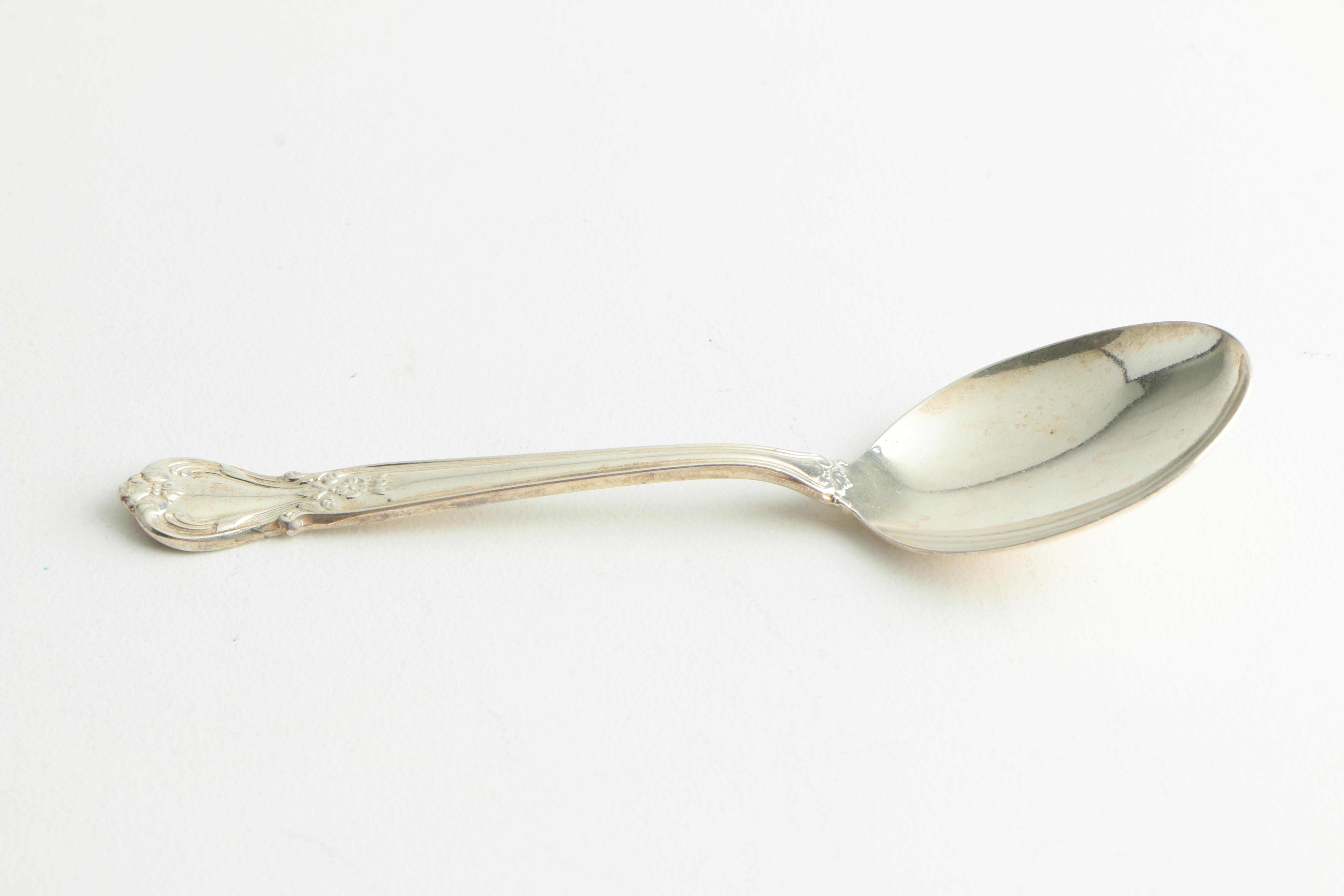 Weidlich "Ancestry" Sterling Silver Fork and Spoon
