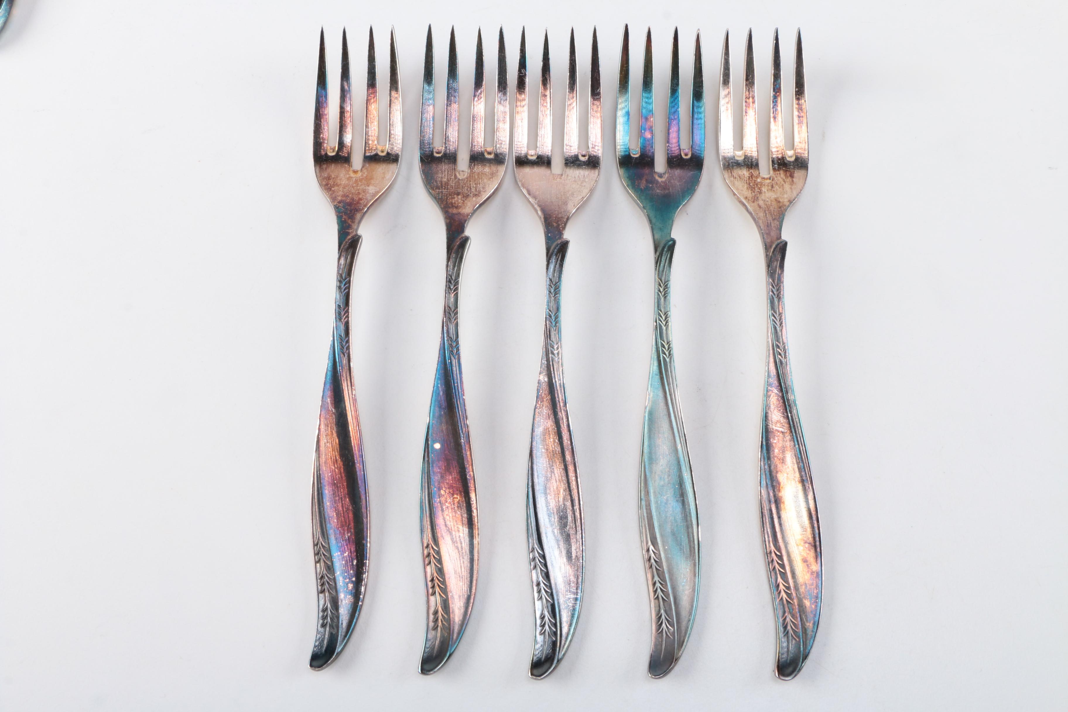 Hefra 'American' Silver Plated Flatware Set