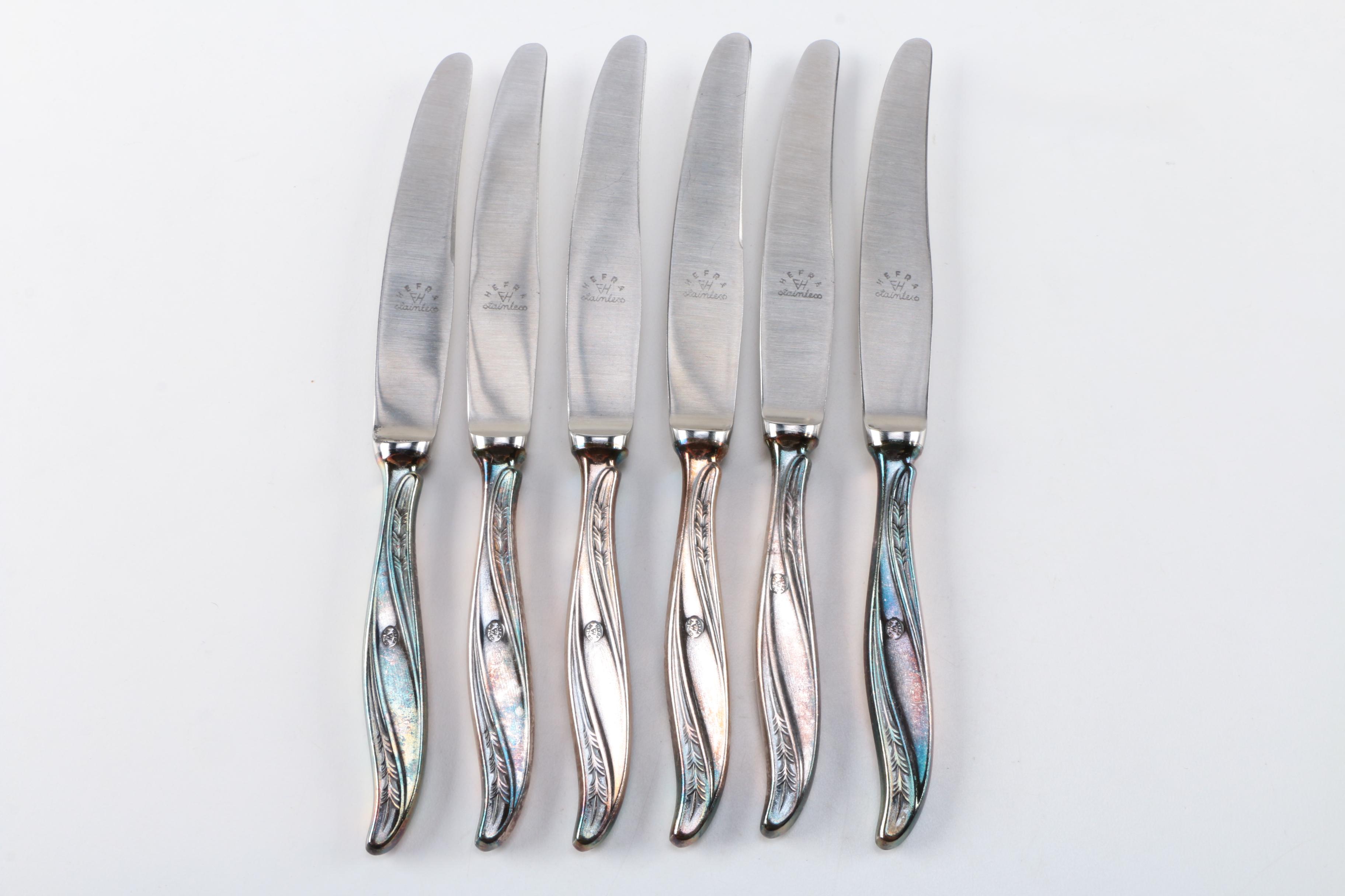 Hefra 'American' Silver Plated Flatware Set