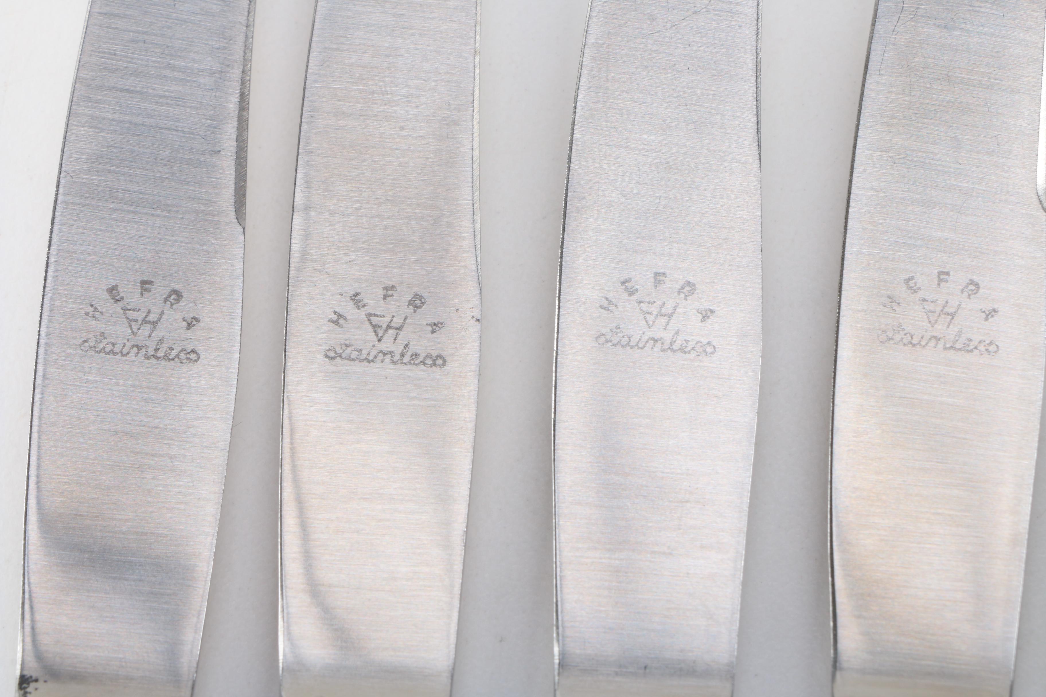 Hefra 'American' Silver Plated Flatware Set