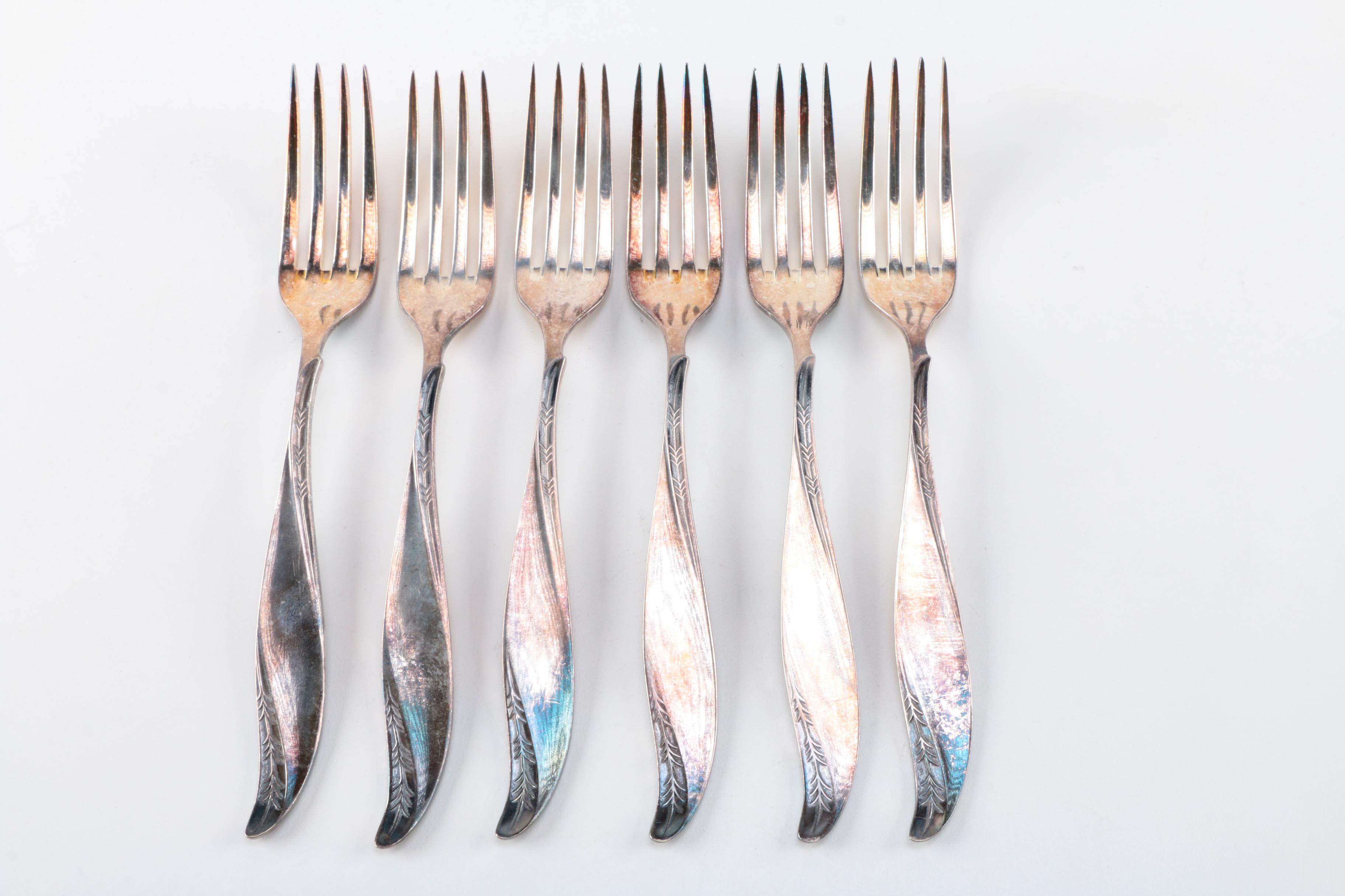 Hefra 'American' Silver Plated Flatware Set