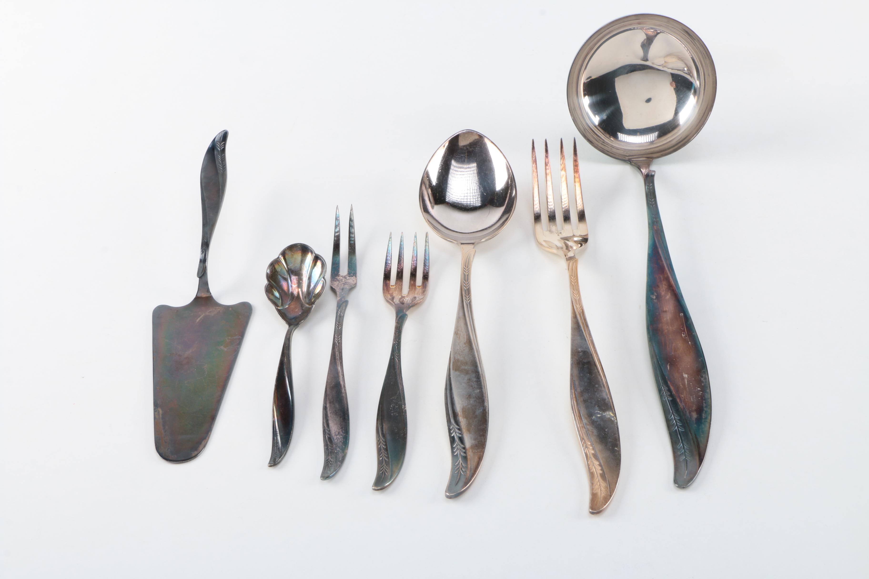 Hefra 'American' Silver Plated Flatware Set