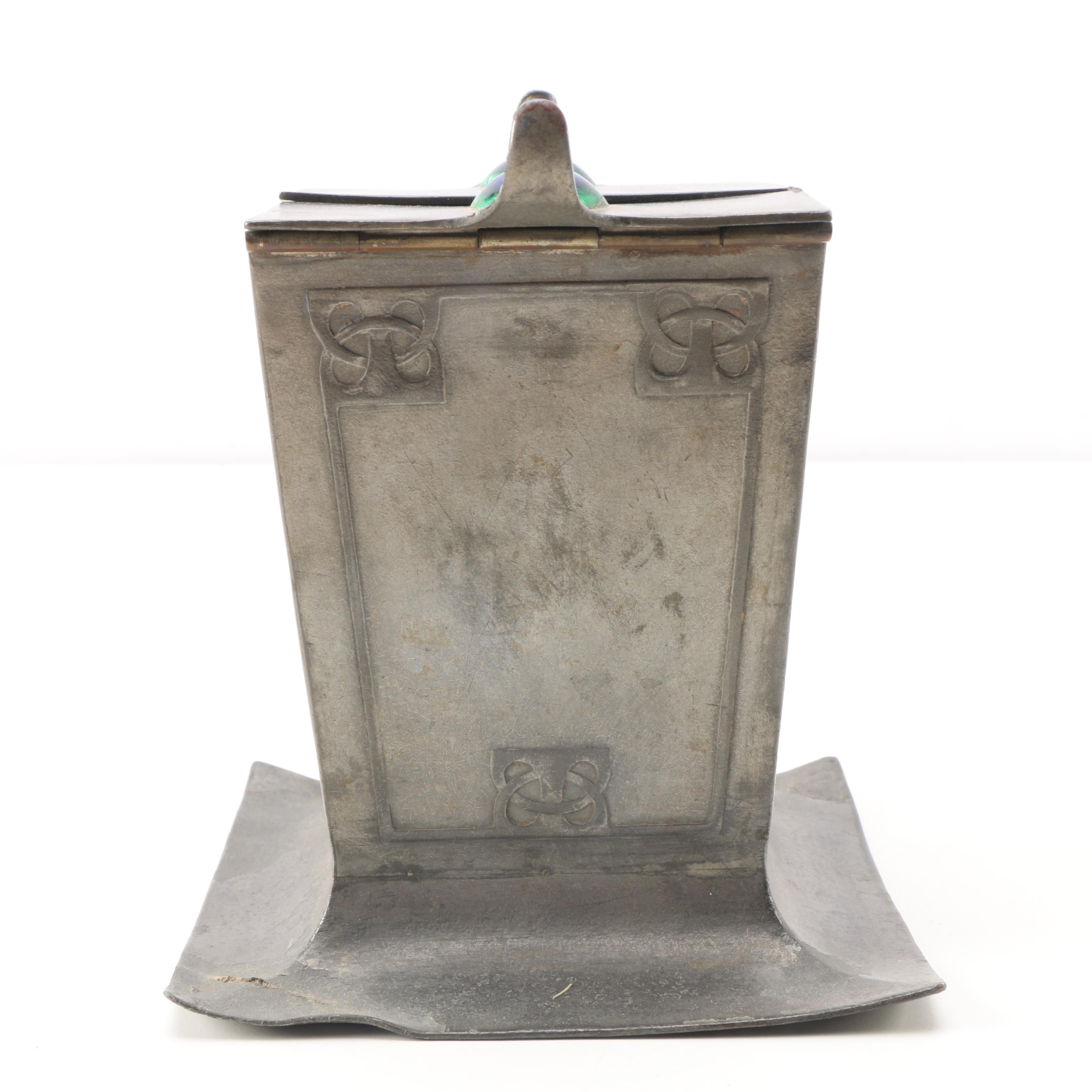 Vintage Art Nouveau OSIRIS/ISIS Decorative Metalwork Box