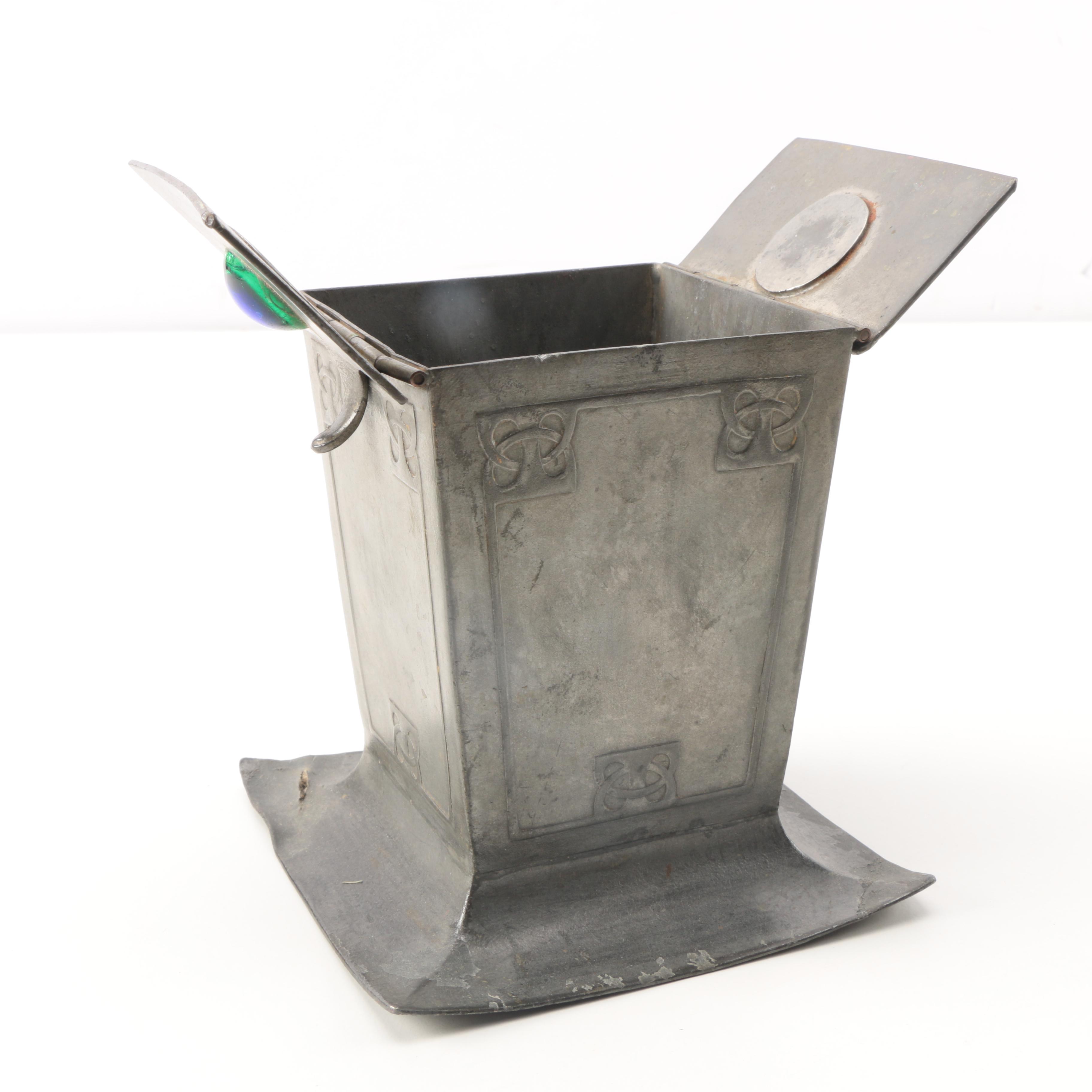 Vintage Art Nouveau OSIRIS/ISIS Decorative Metalwork Box