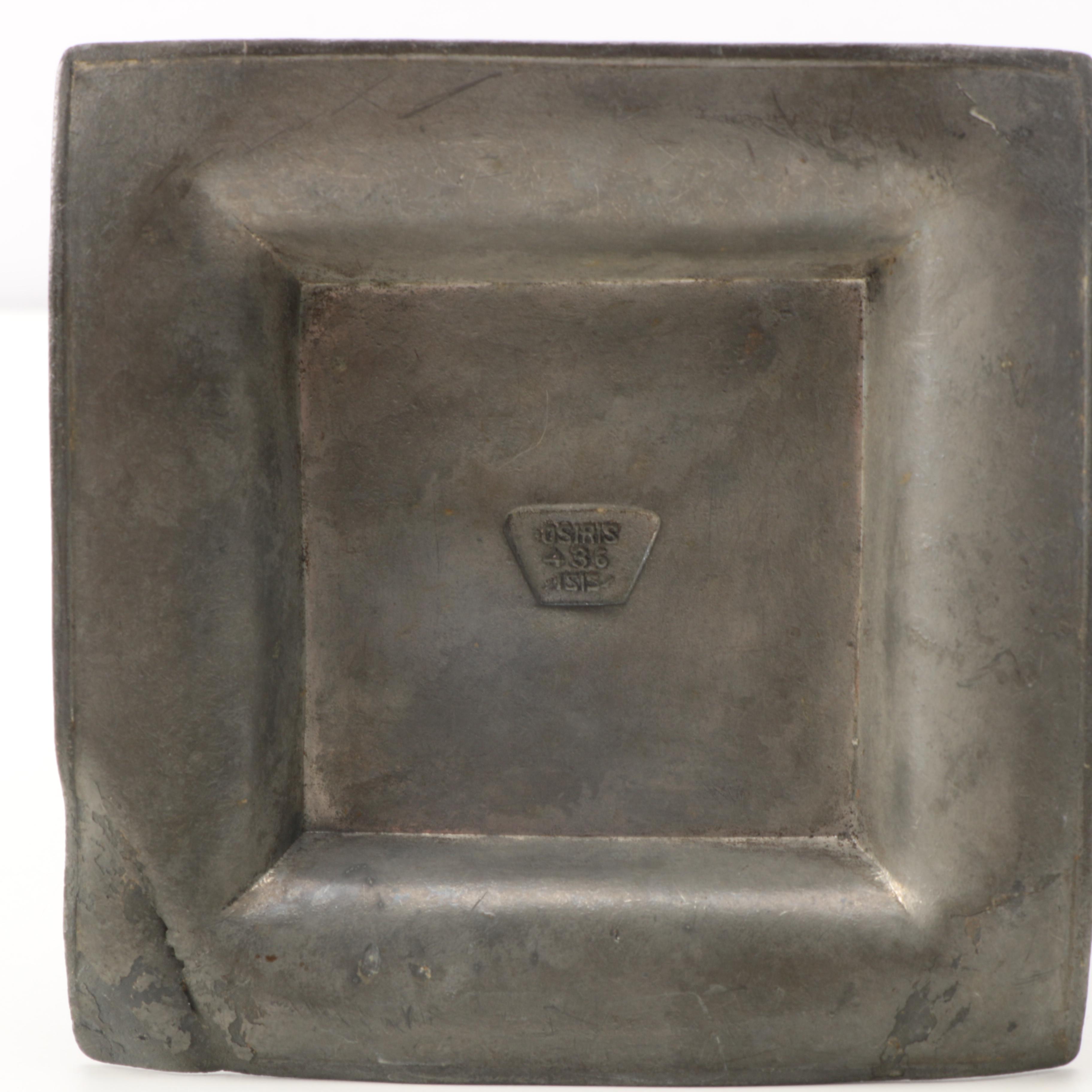 Vintage Art Nouveau OSIRIS/ISIS Decorative Metalwork Box