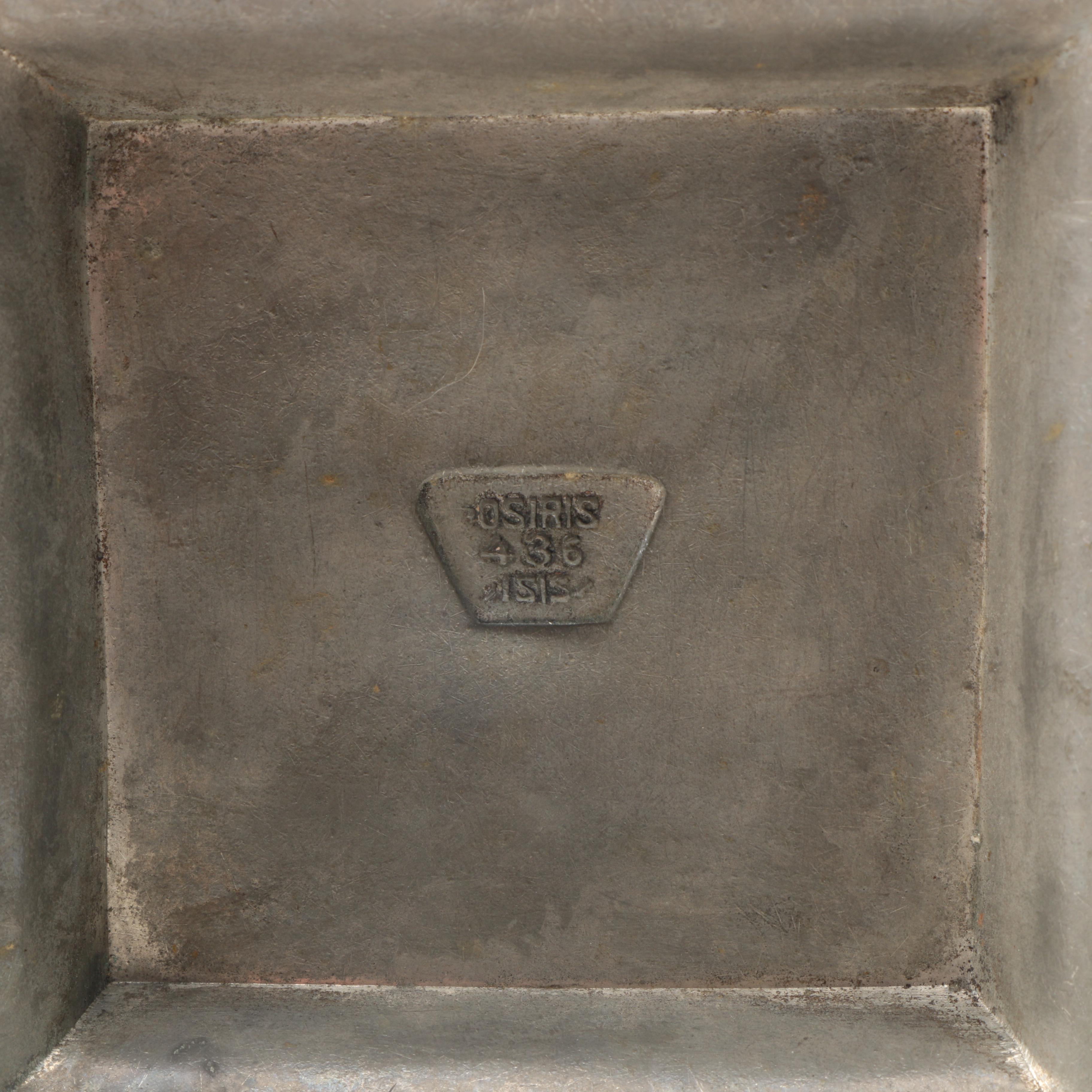 Vintage Art Nouveau OSIRIS/ISIS Decorative Metalwork Box