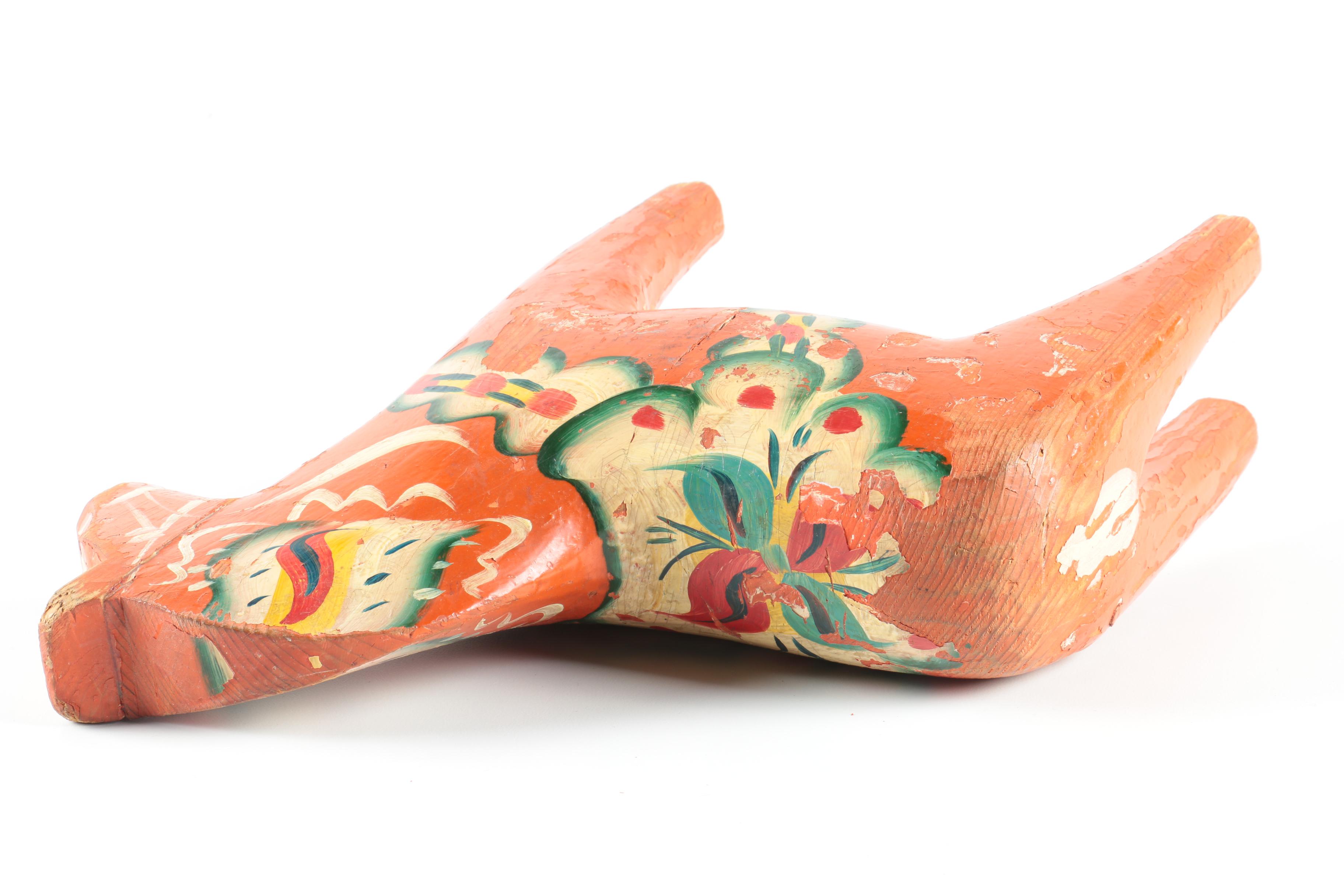 Decorative Swedish Wooden "Dala" Horse