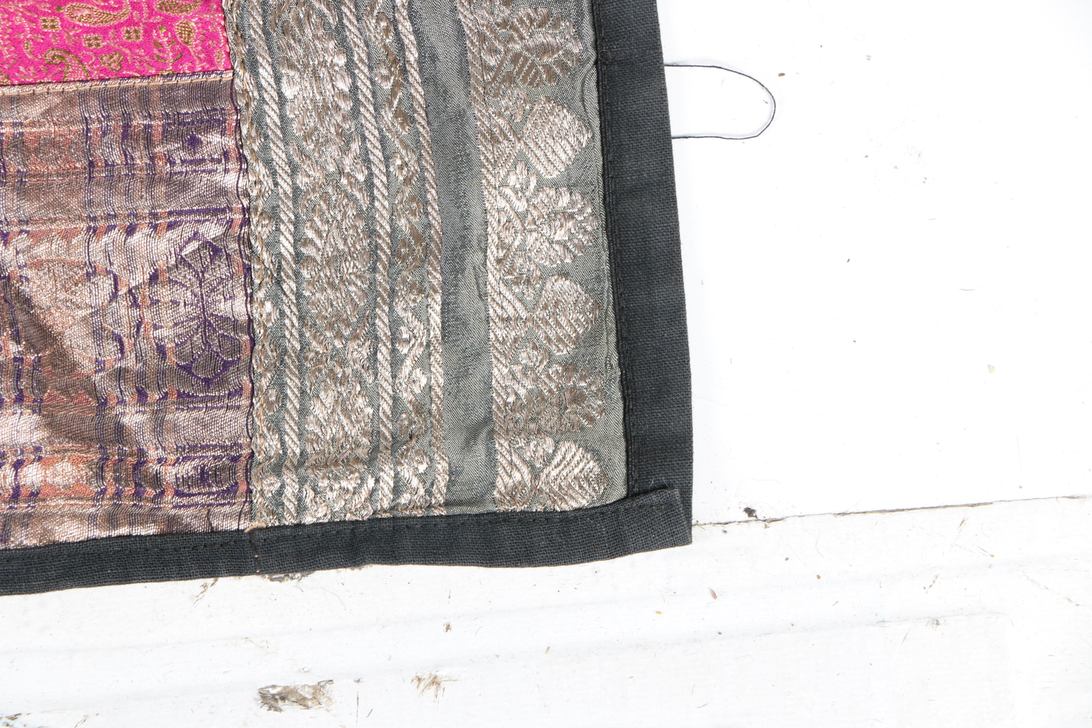 Handmade "Square in Square" Quilt