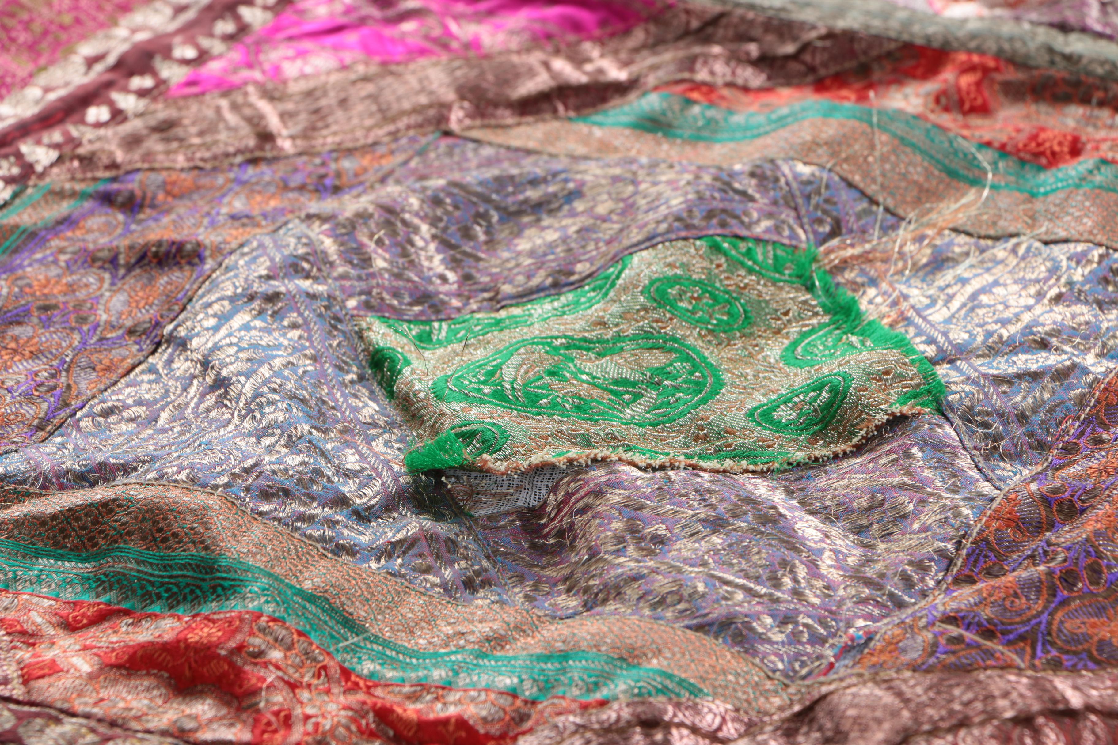 Handmade "Square in Square" Quilt