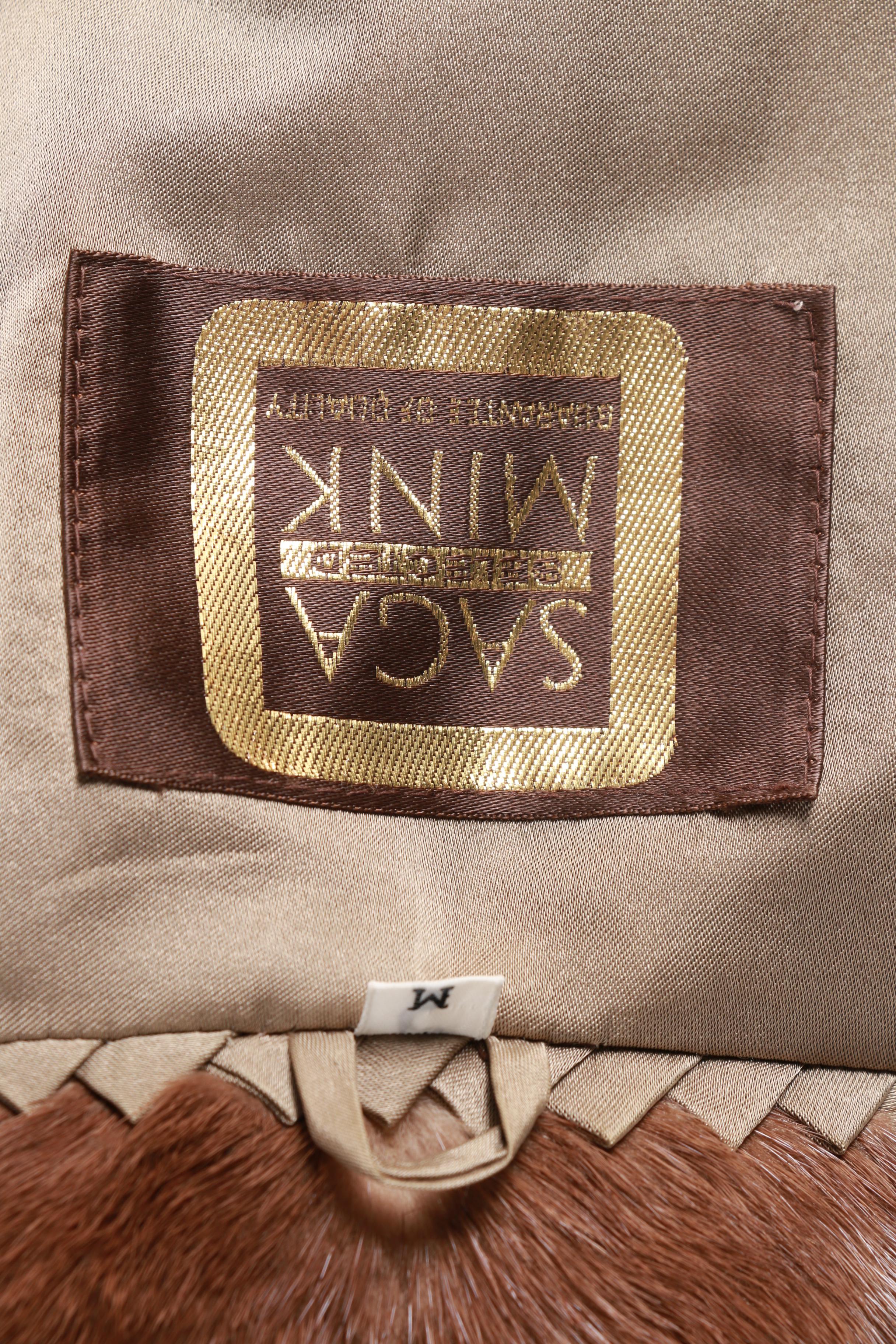 Saga Selected Mink Fur Coat