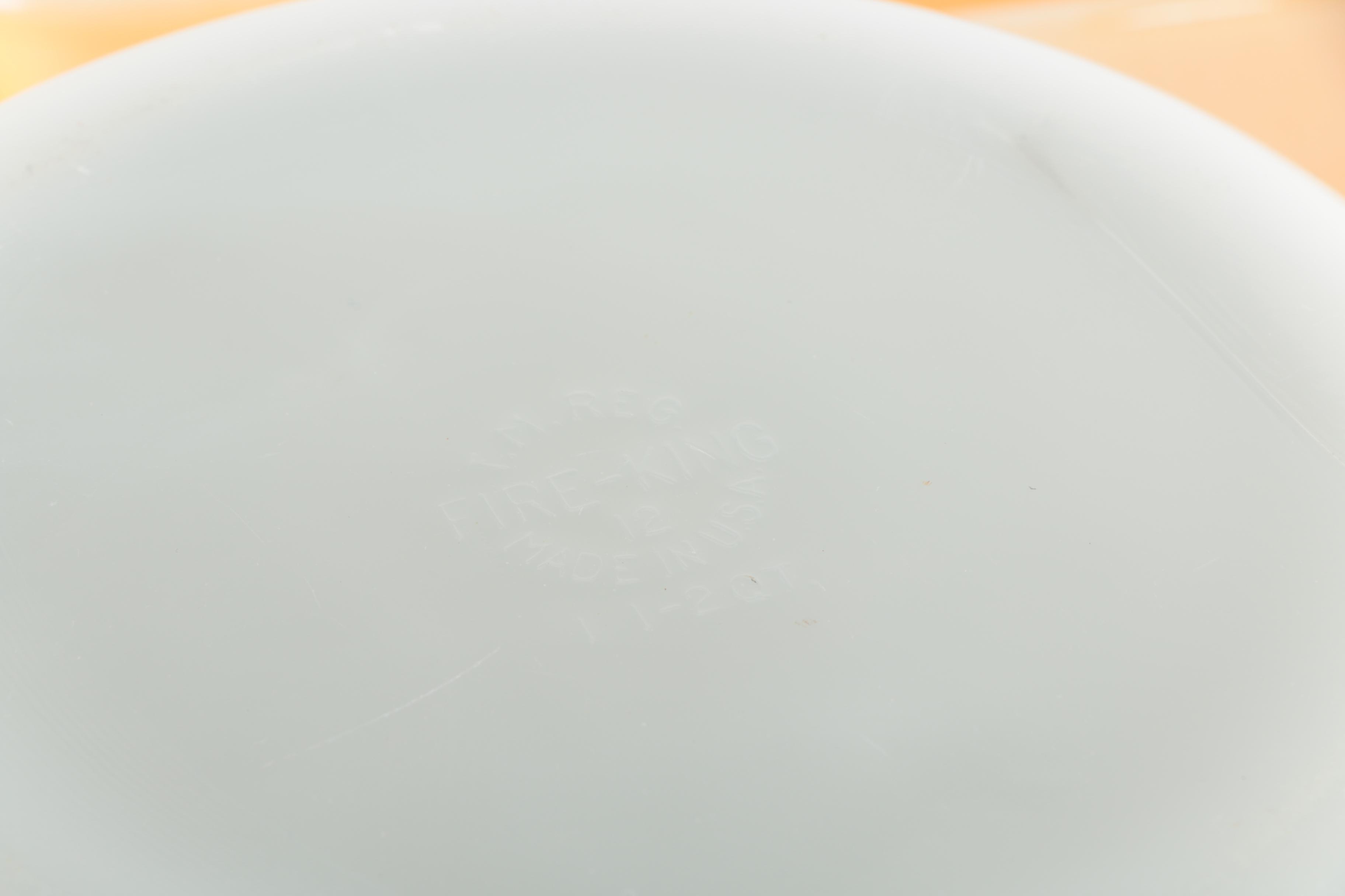 Fire-King "Peach Lustre" Bakeware