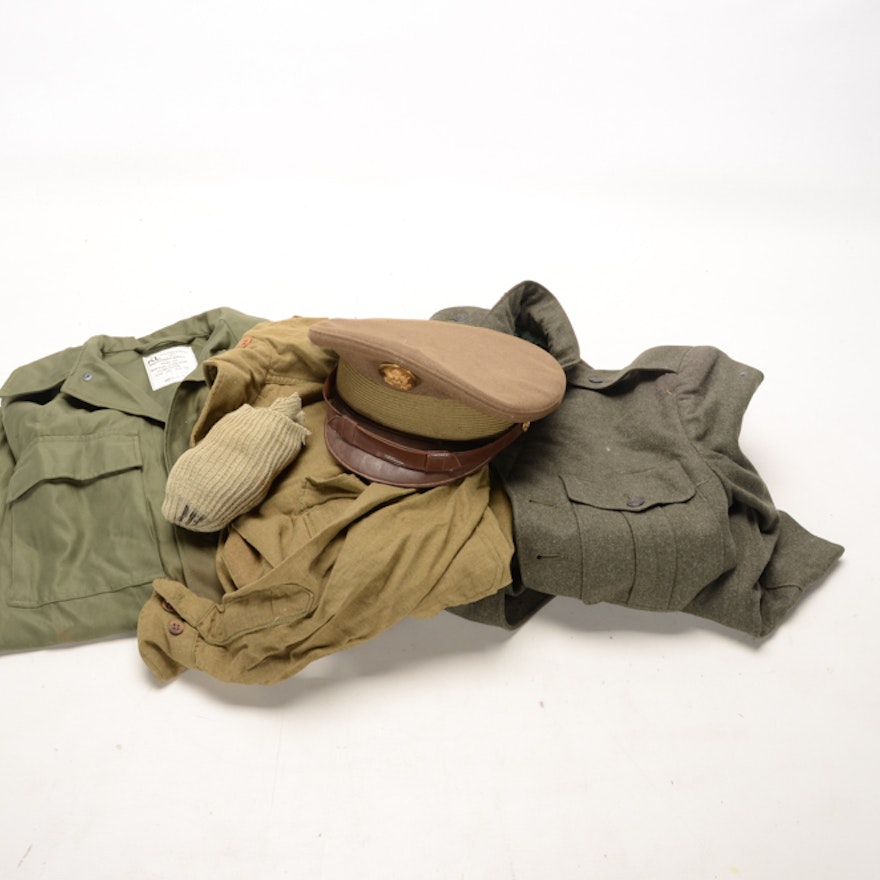 Group of WWII Era Uniform Pieces