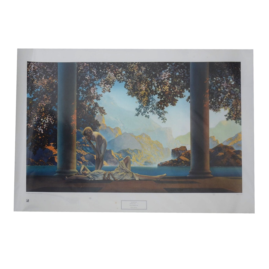 Giclee Poster After Maxfield Parrish's "Daybreak"