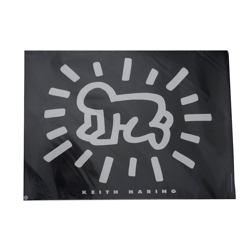 Keith Haring Offset Lithograph "Radiant Baby" Poster