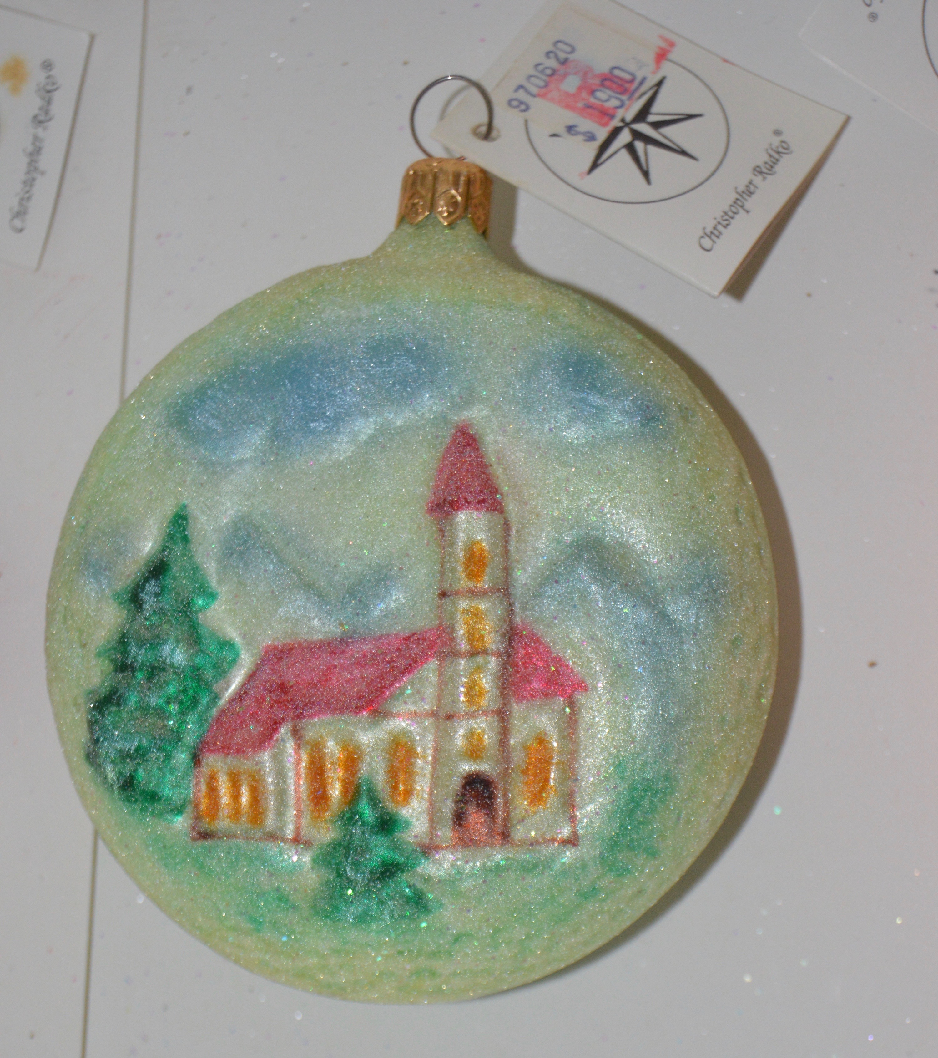 Vintage Christopher Radko Glass Ornaments