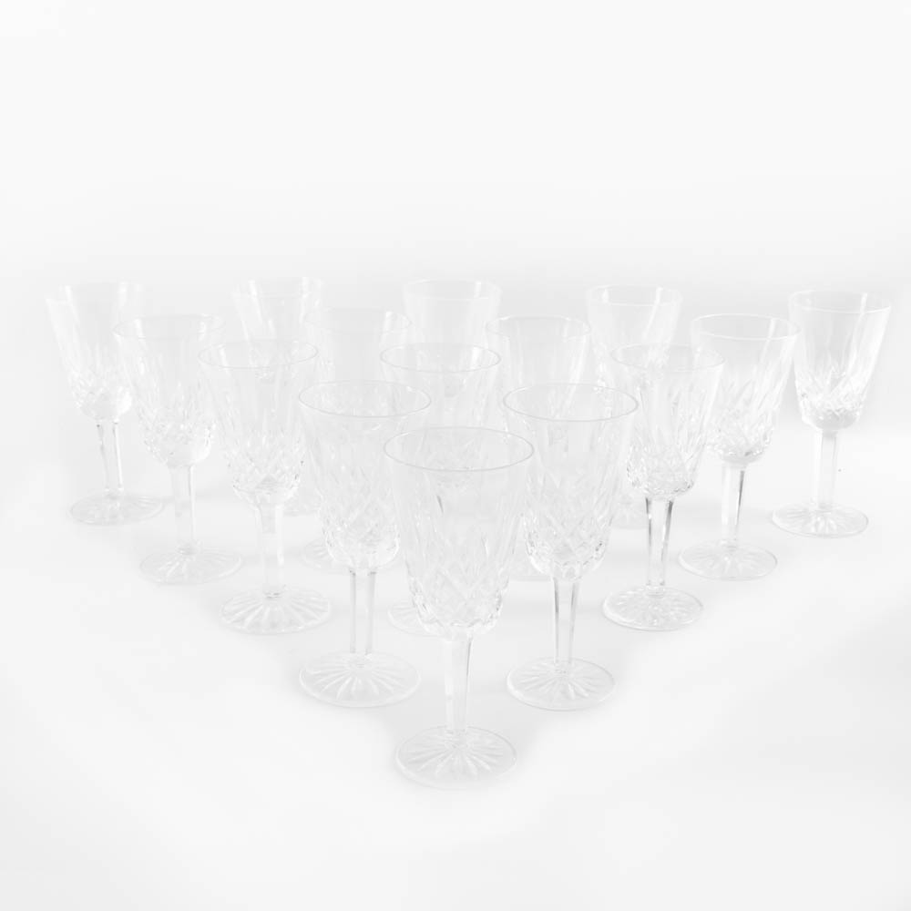 Waterford Crystal "Lismore" Sherry Glasses