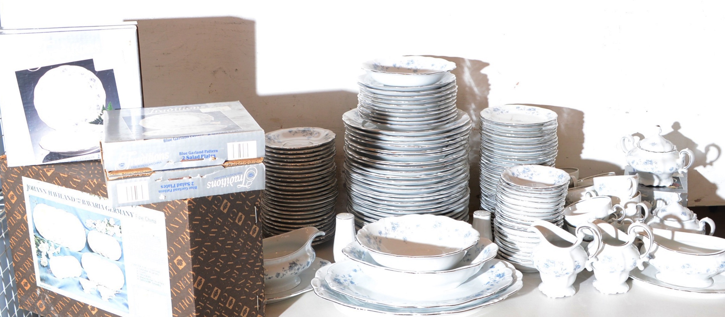 Haviland "Bue Garland" China