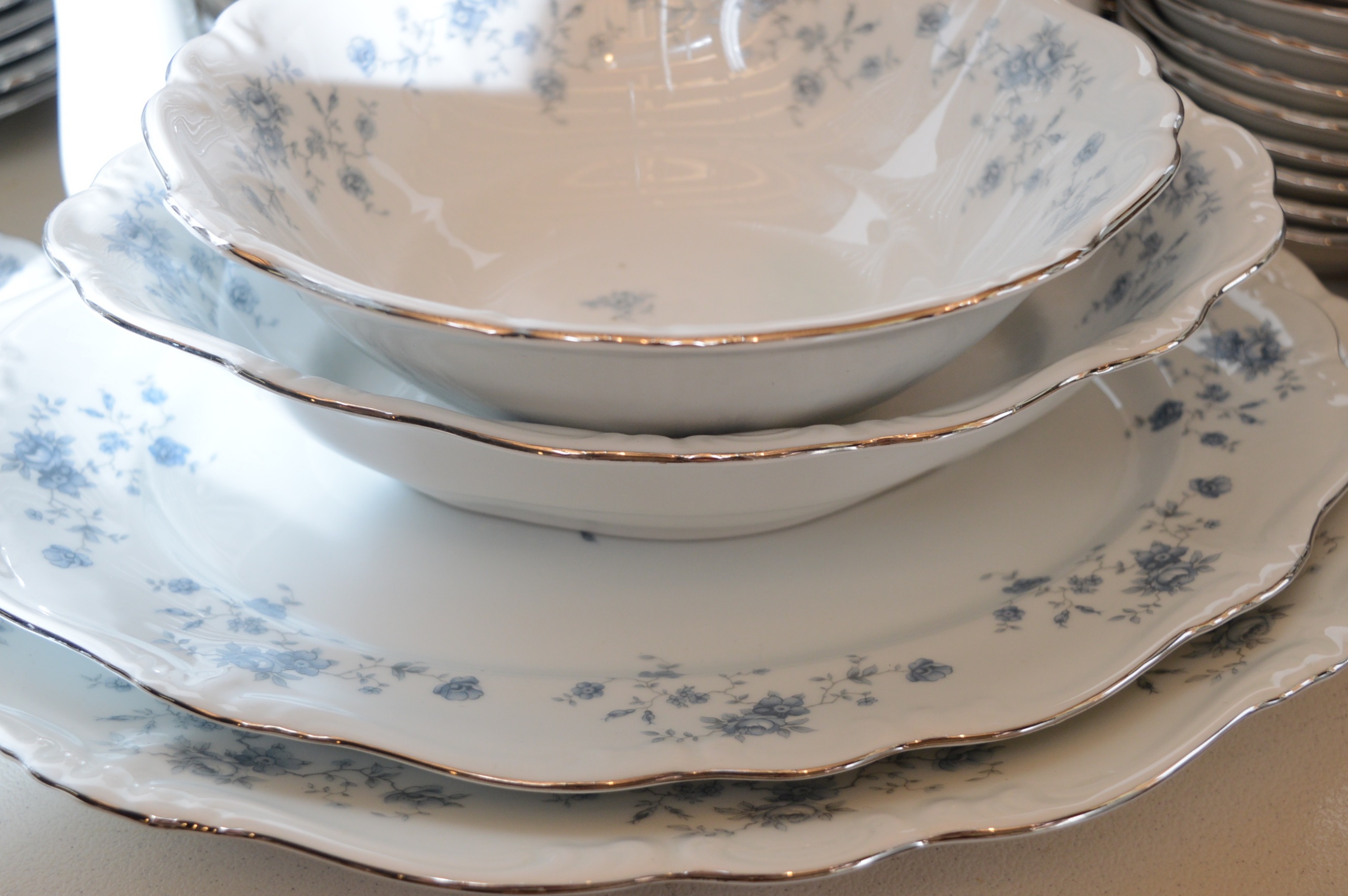 Haviland "Bue Garland" China