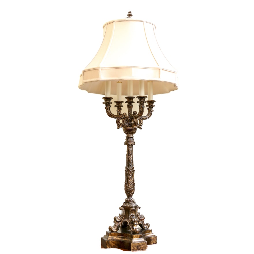 Neoclassical Candelabra Table Lamp