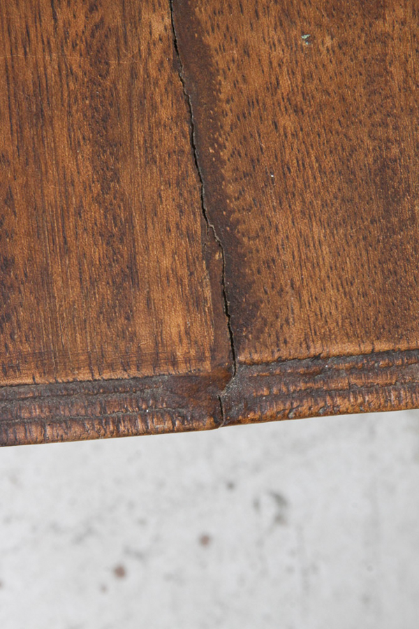 Carved Elephant Leg Coffee Table