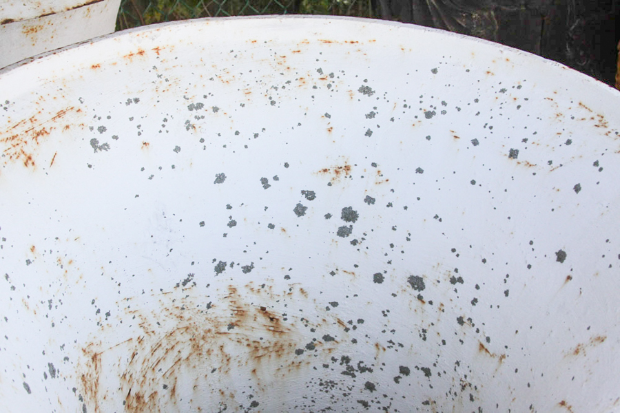 Pair of White Urn Planters