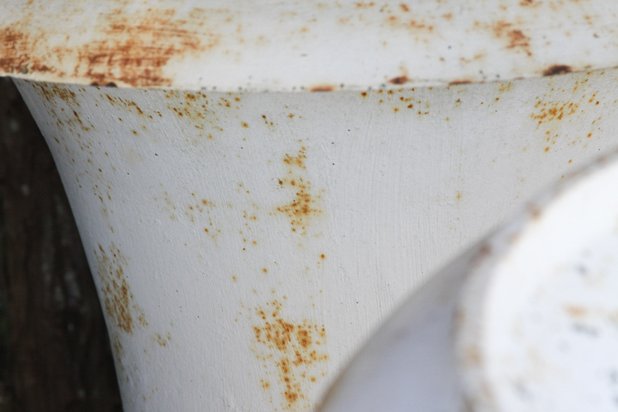 Pair of White Urn Planters