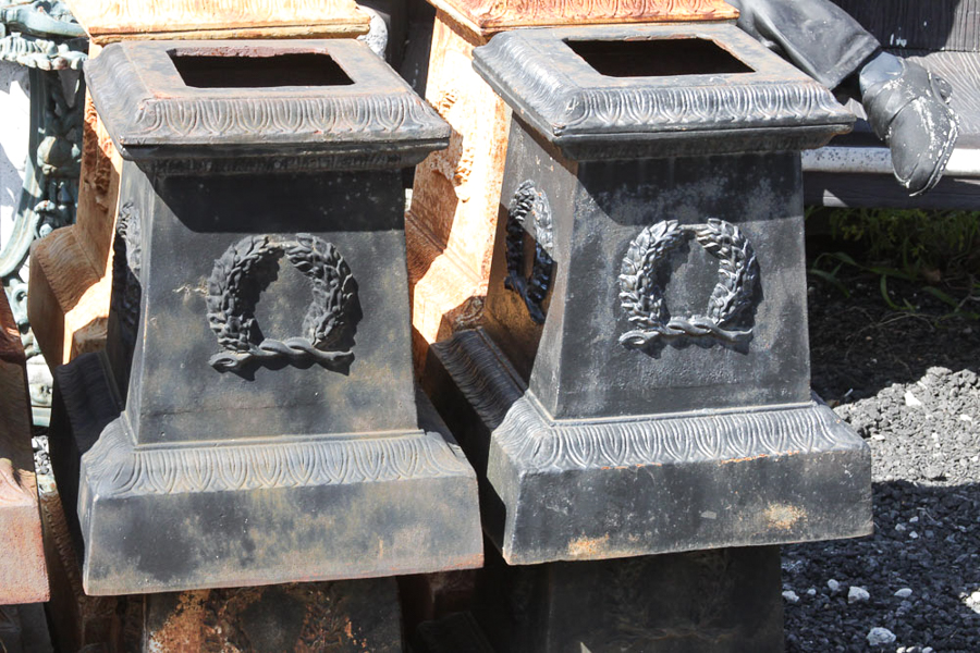 Pair of Cast Iron Pillars